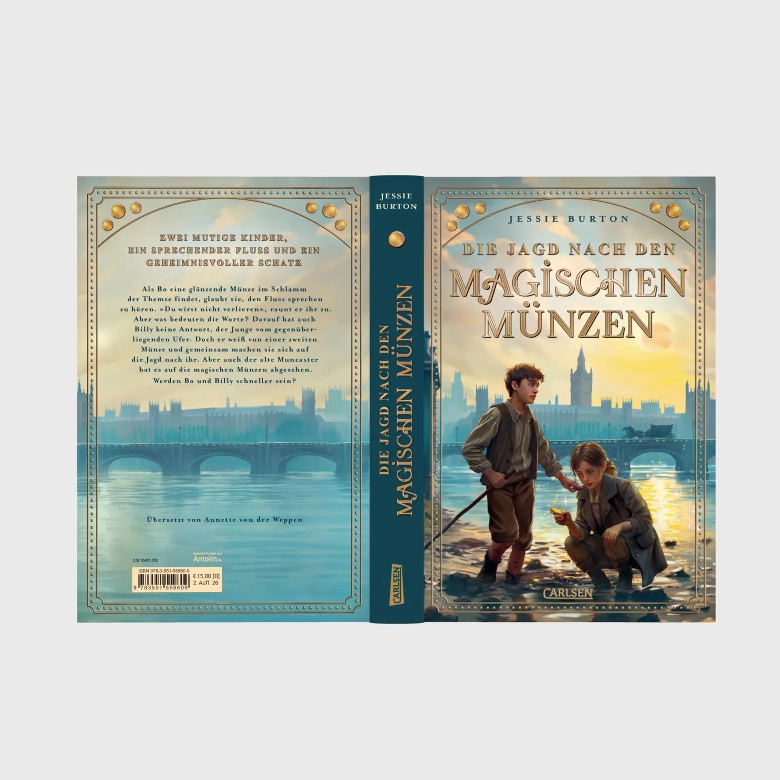 Detailansicht: Die Jagd nach den magischen Münzen (Hardcover)