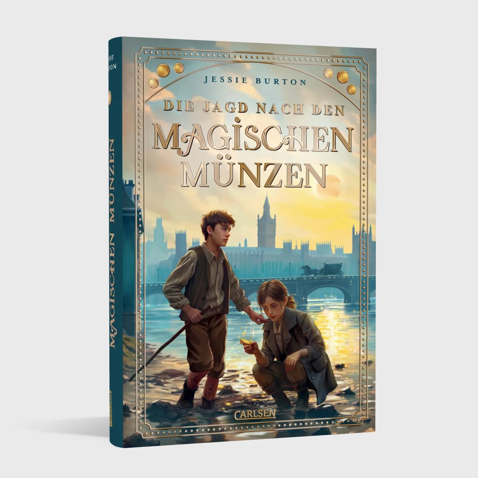 Detailansicht: Die Jagd nach den magischen Münzen (Hardcover)