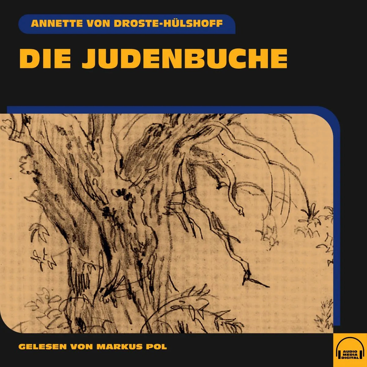 Cover: Die Judenbuche (Hörbuch Download) von Annette von Droste-Hülshoff