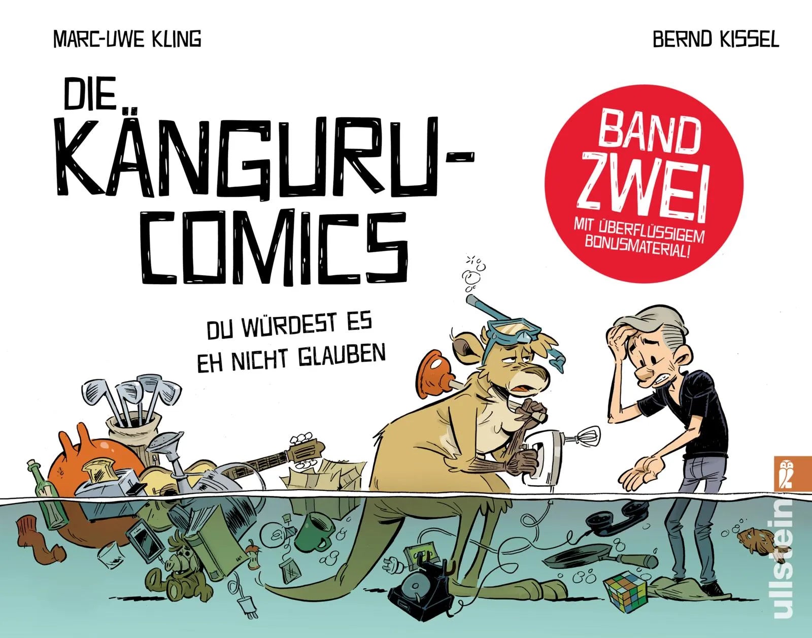 Buchcover von 'Die Känguru-Comics 2' - Taschenbuch von Marc-Uwe Kling