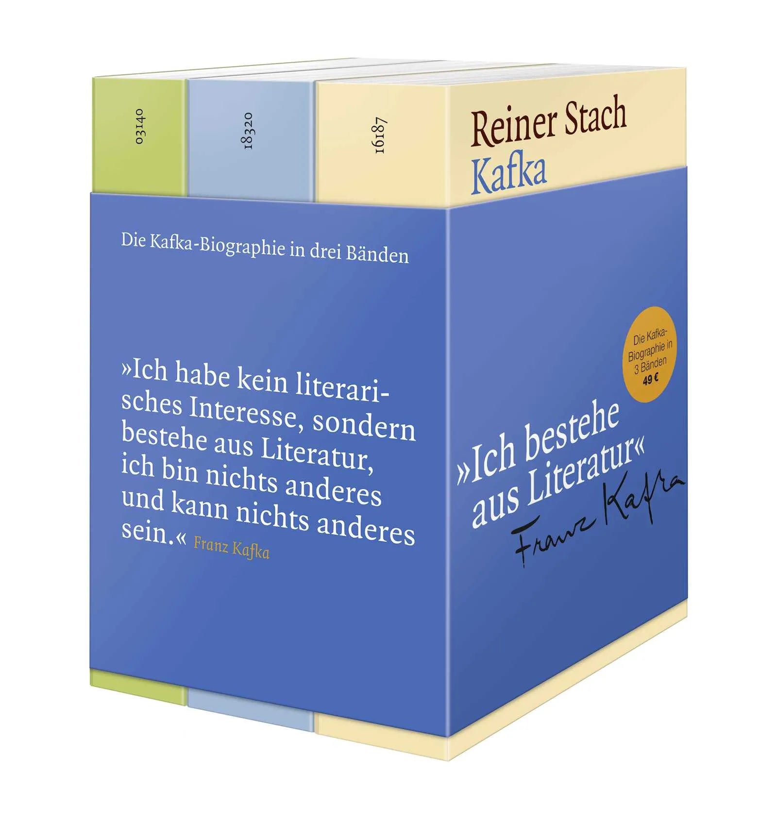 Buchcover von 'Die Kafka-Biographie in drei Bänden' - Taschenbuch von Reiner Stach