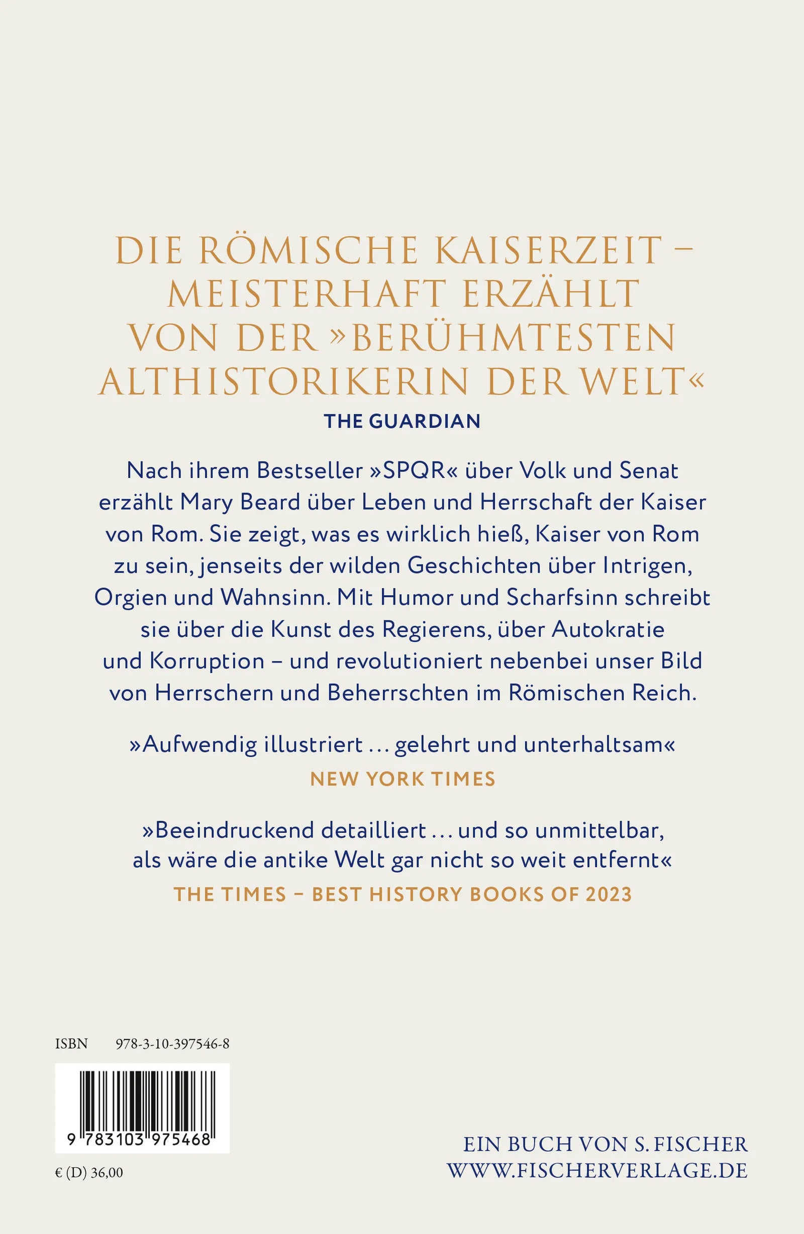 Rückseite: Die Kaiser von Rom (Hardcover)