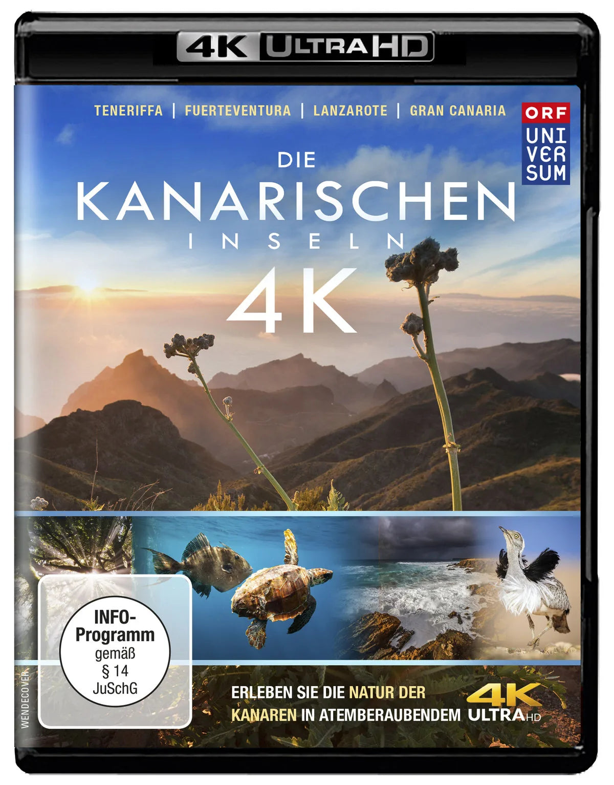 Die Kanarischen Inseln - Eine atemberaubende... - Blu-ray 4K Ultra HD