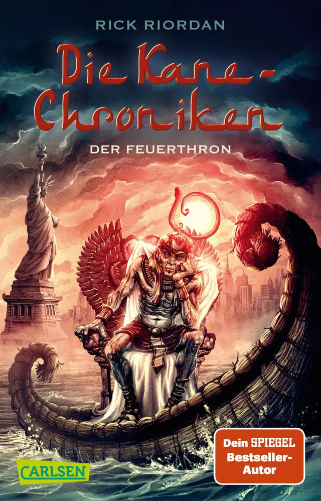 Buchcover von 'Die Kane-Chroniken 2: Der Feuerthron' - Taschenbuch von Rick Riordan