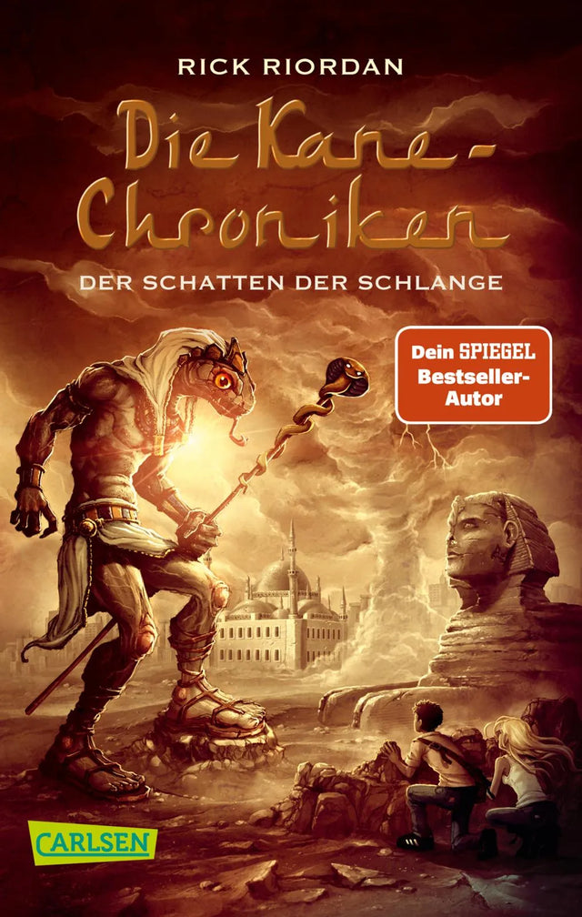 Buchcover von 'Die Kane-Chroniken 3: Der Schatten der Schlange' - Taschenbuch von Rick Riordan