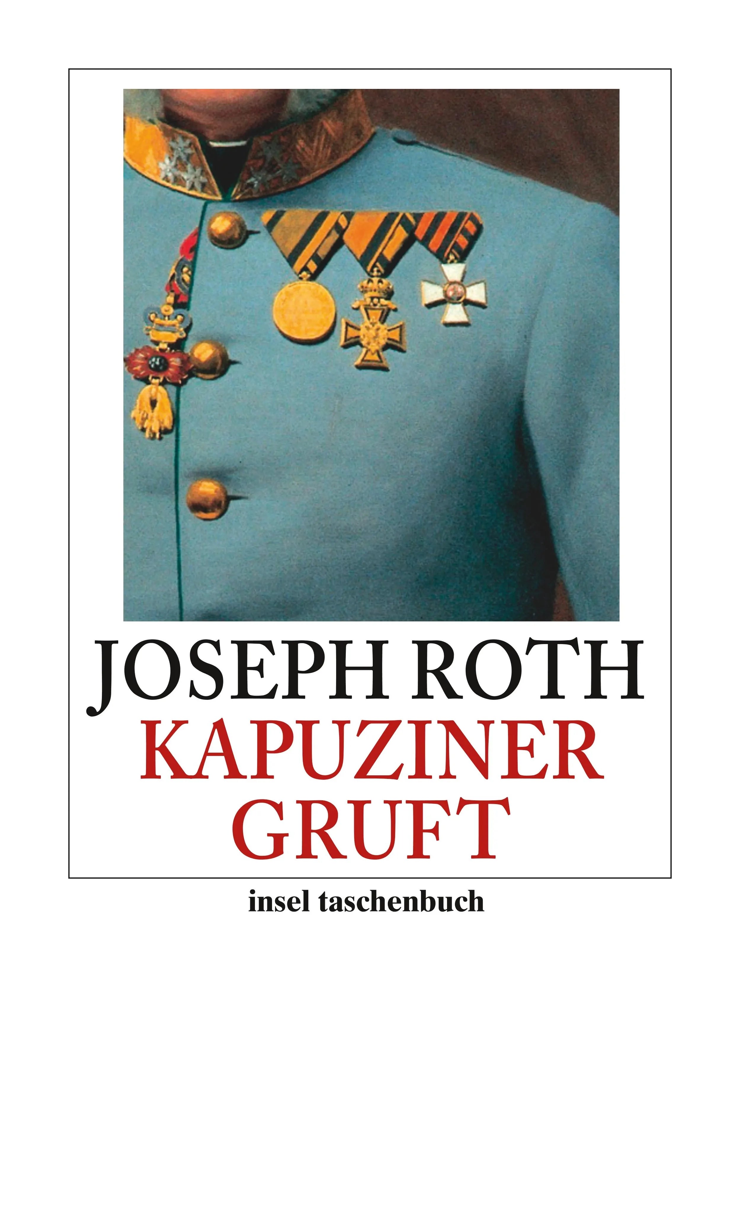 Buchcover von 'Die Kapuzinergruft' - Taschenbuch von Joseph Roth
