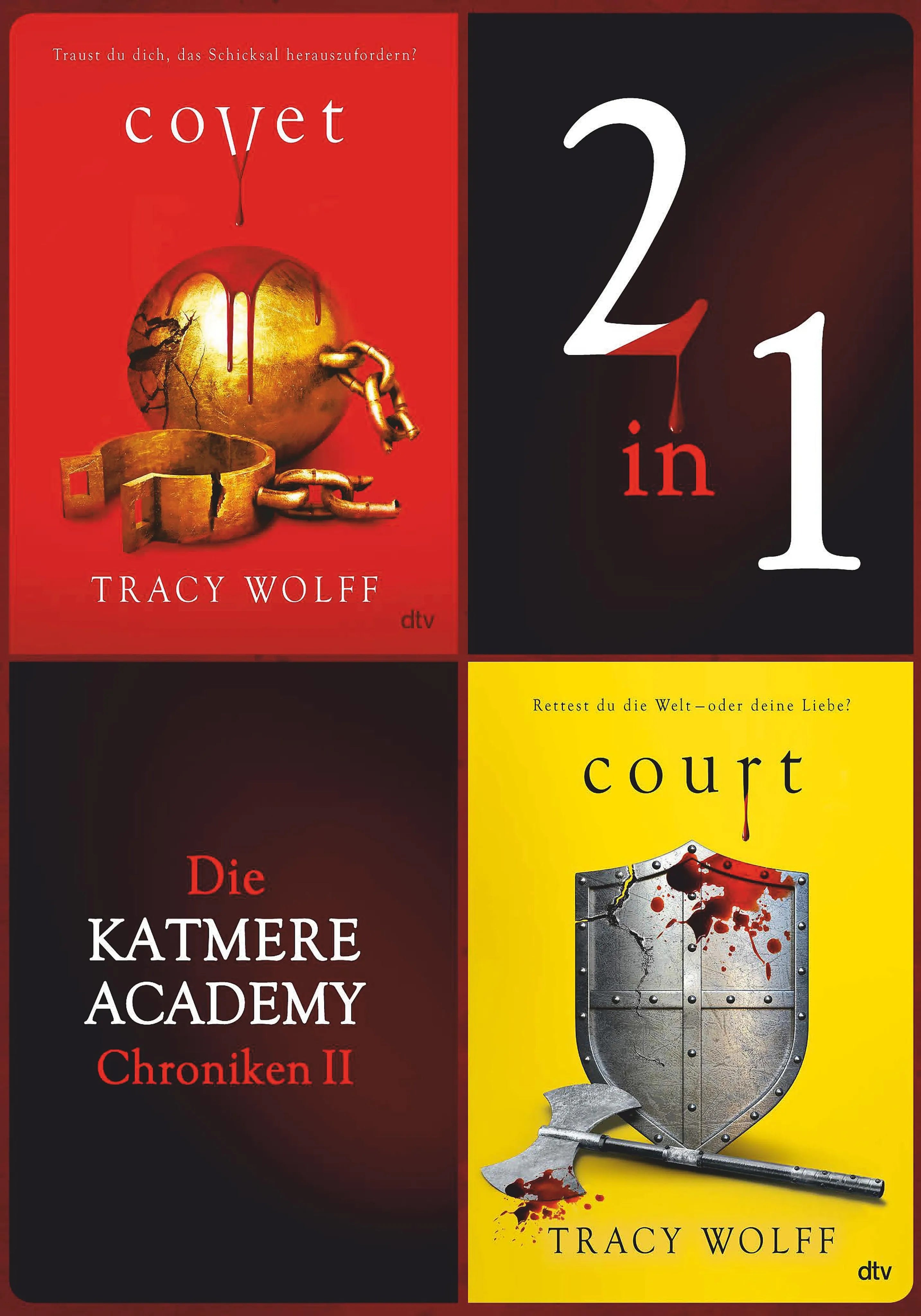 Cover: Die Katmere Academy Chroniken II (E-Book) von Tracy Wolff