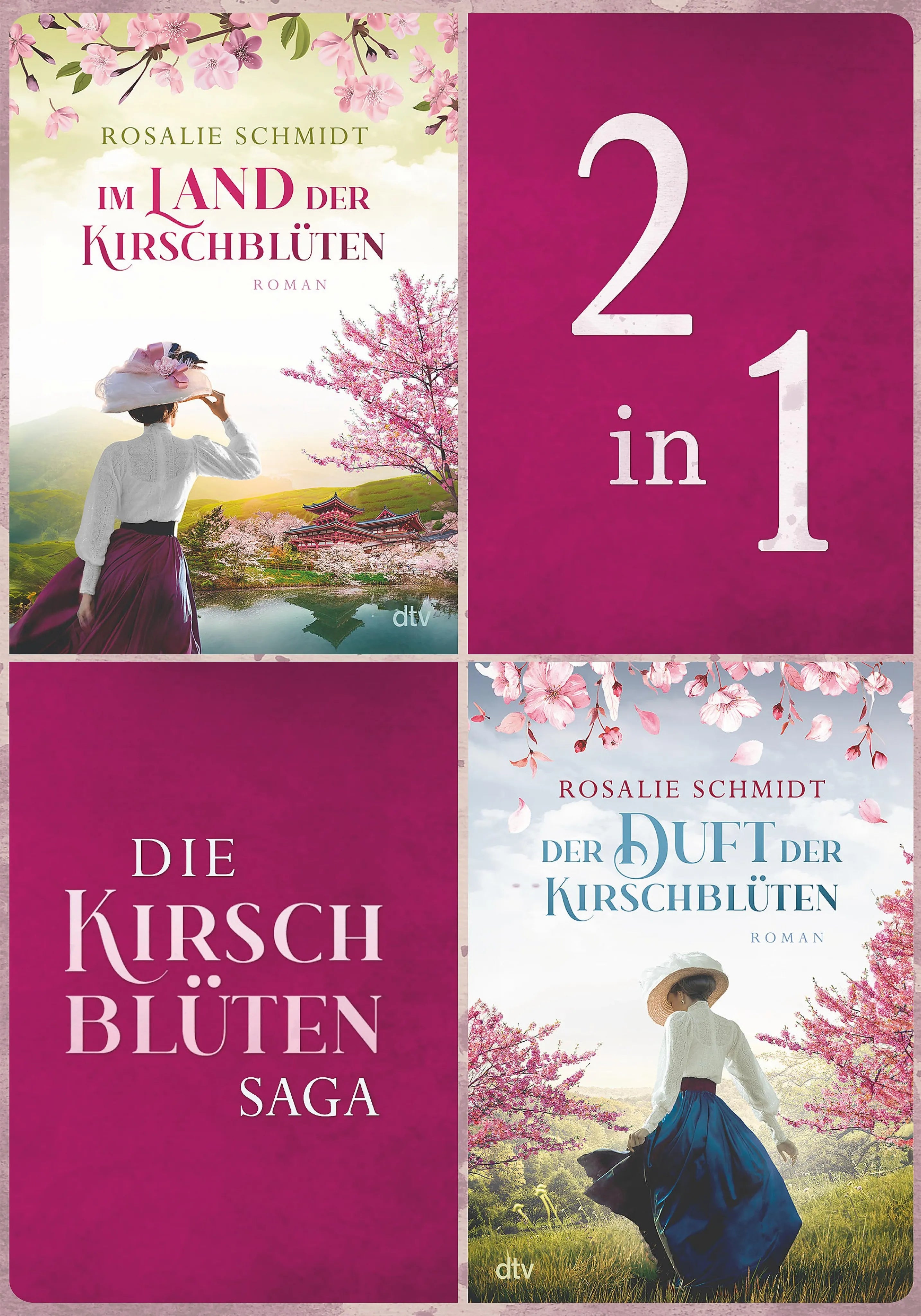 Cover: Die Kirschblüten-Saga (E-Book) von Rosalie Schmidt