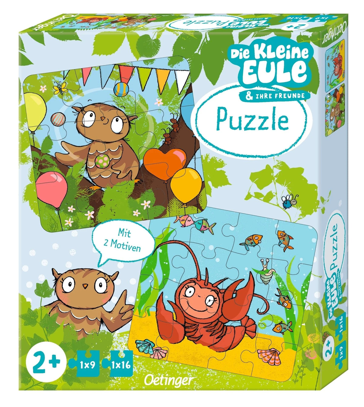 Puzzle: Die kleine Eule. Puzzle