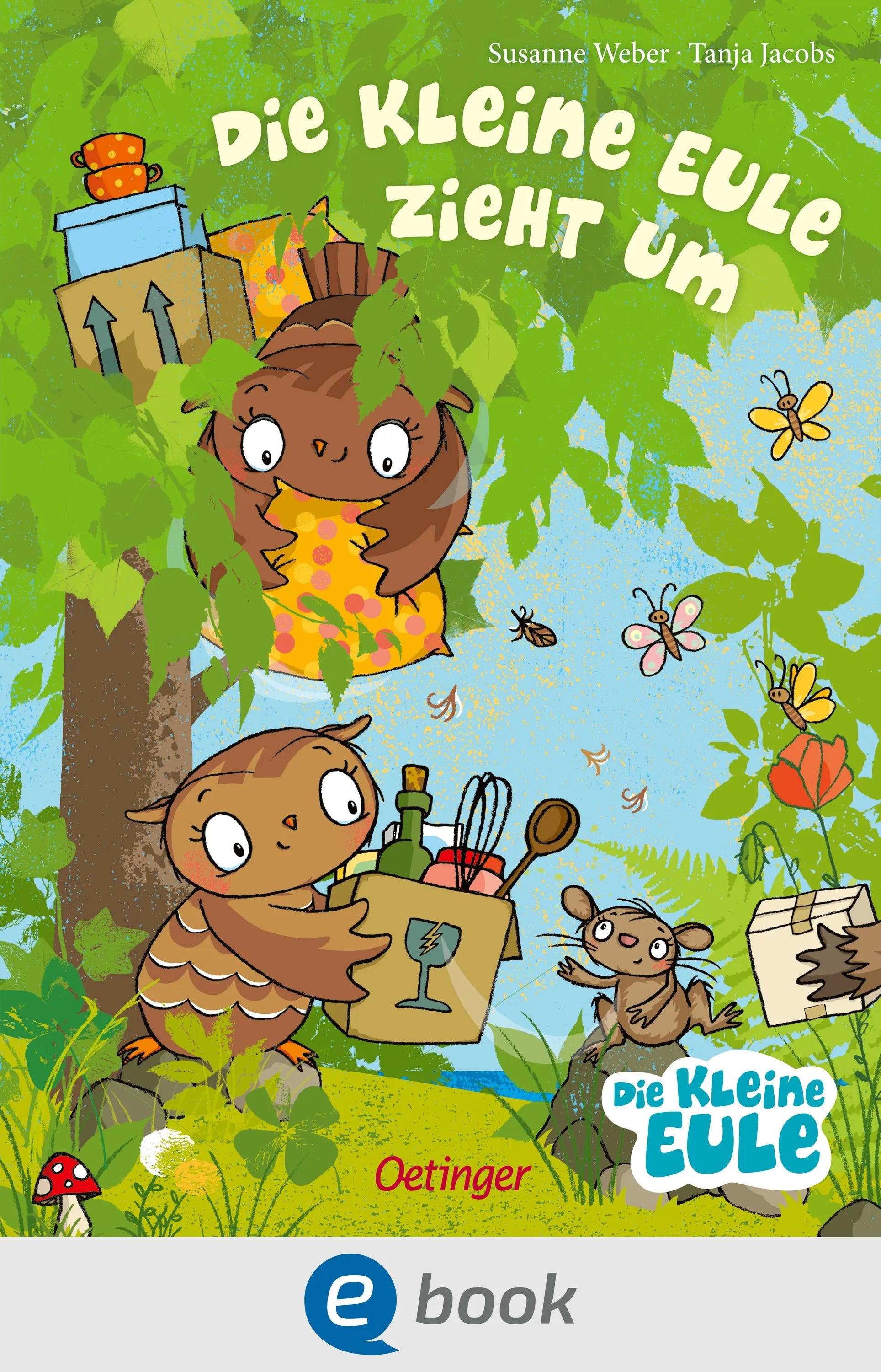 Cover: Die kleine Eule zieht um (E-Book) von Susanne Weber