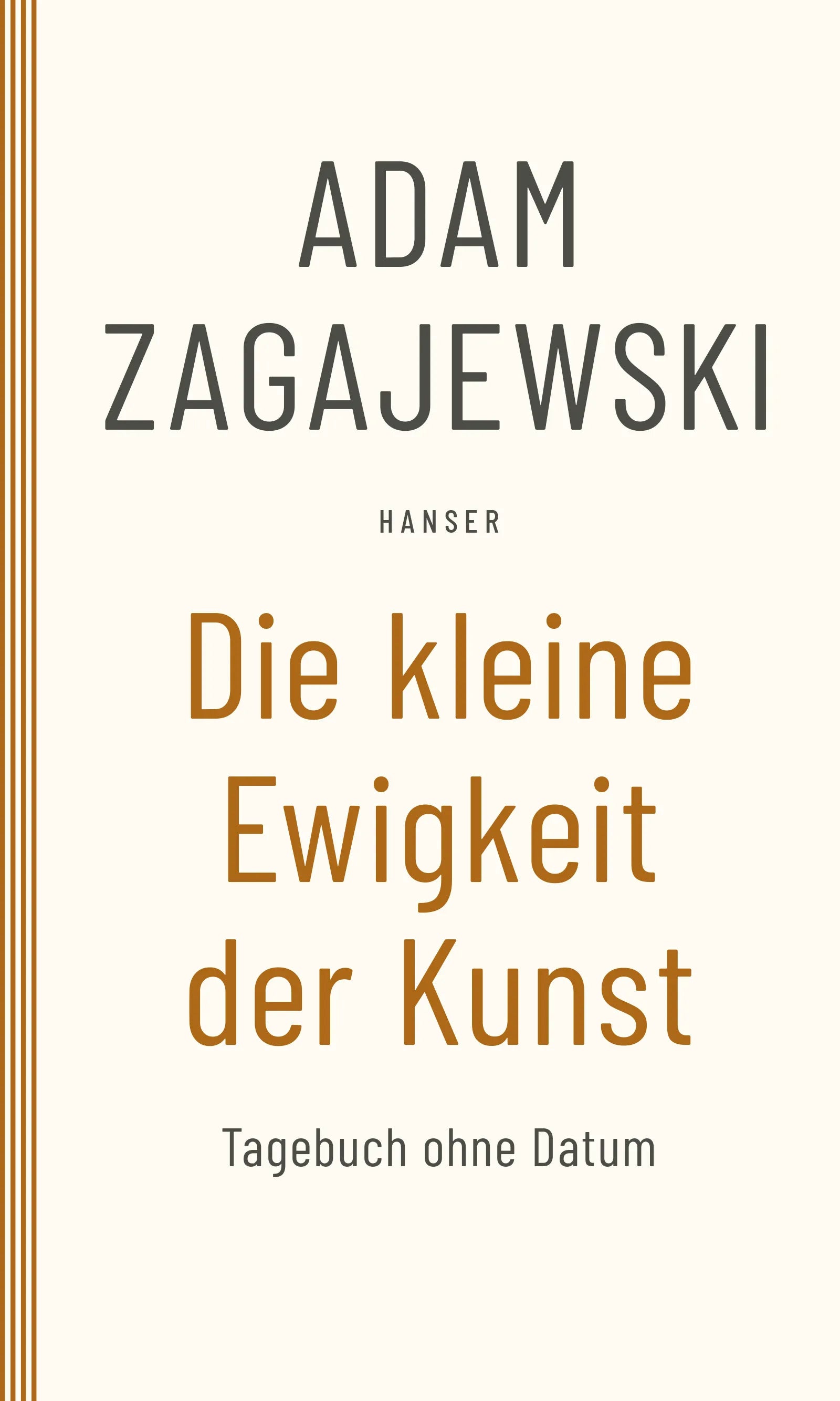 Buchcover von 'Die kleine Ewigkeit der Kunst' - Taschenbuch von Adam Zagajewski