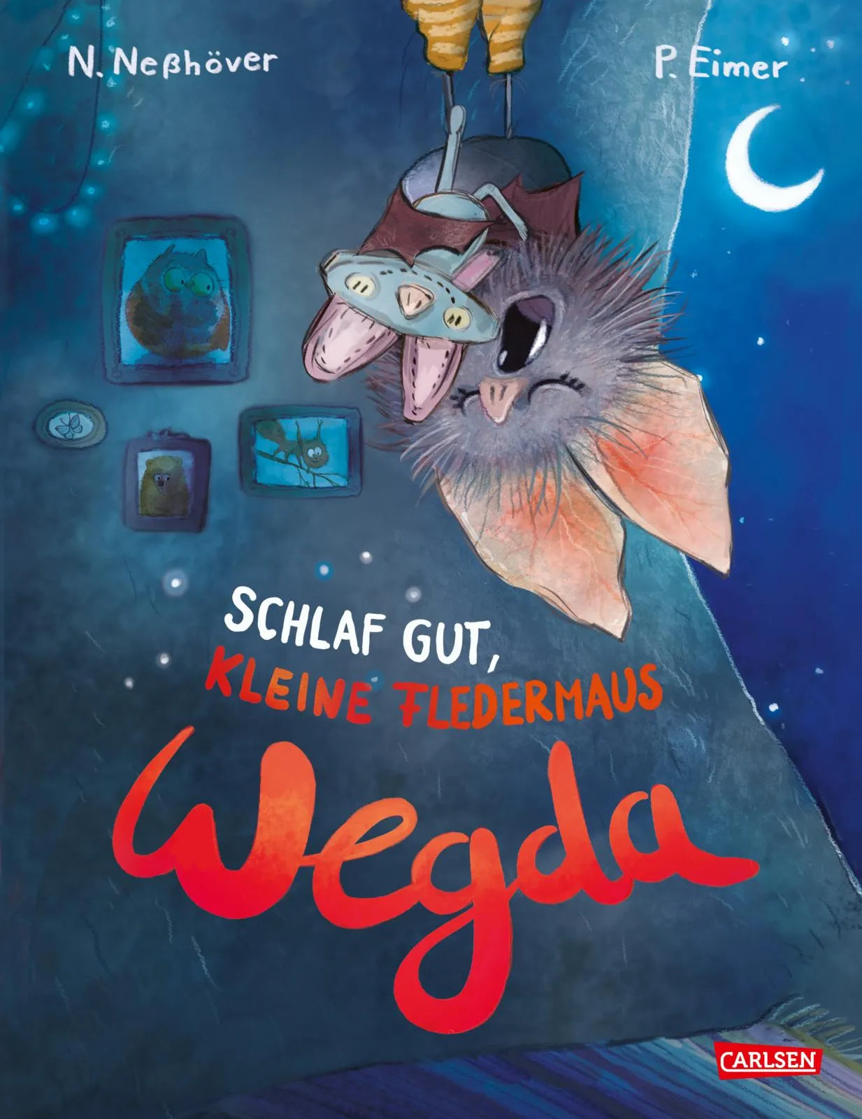 Buchcover von 'Die kleine Fledermaus Wegda: Schlaf gut, kleine Fledermaus Wegda!' - Gebundene Ausgabe von Nanna Neßhöver