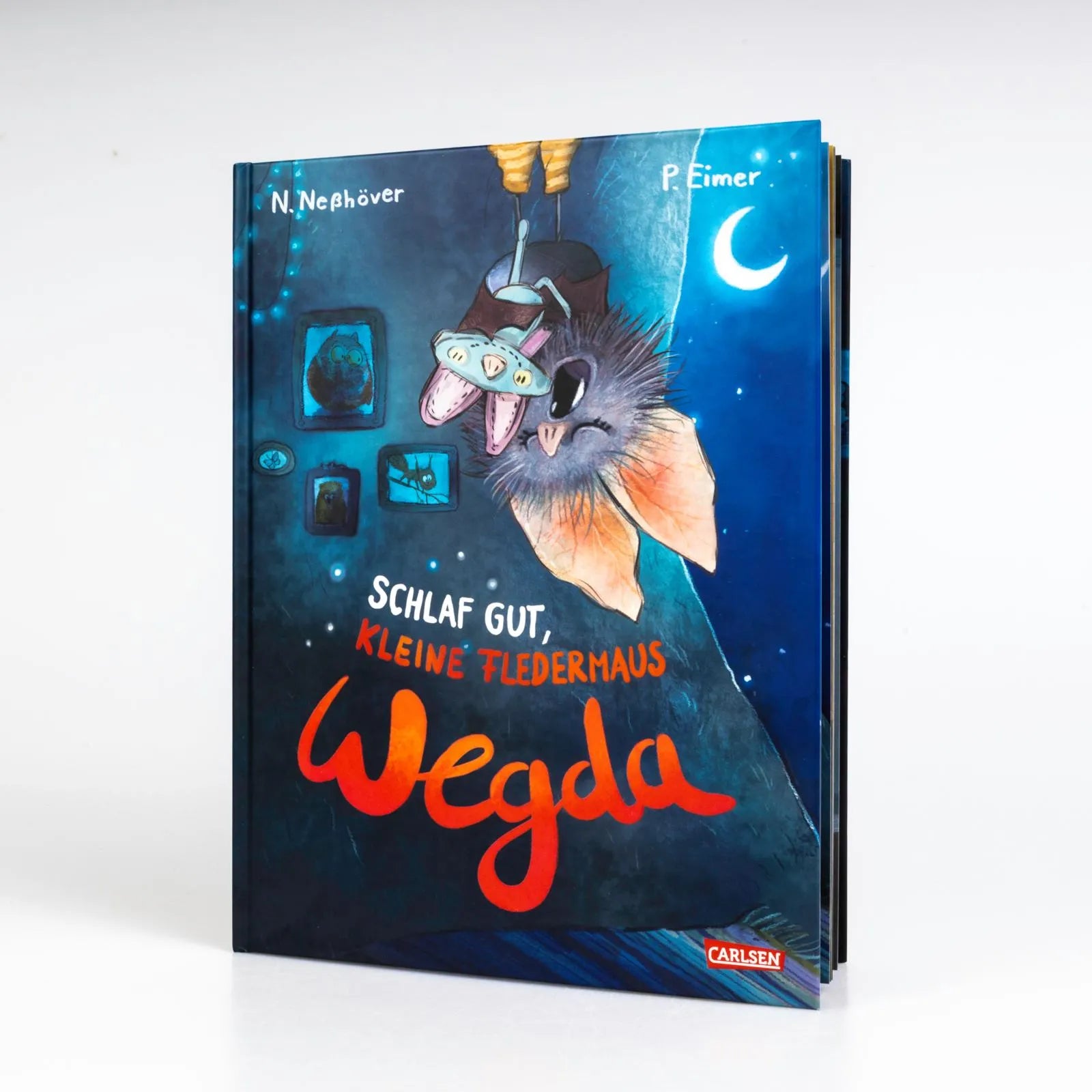 Produktansicht: Die kleine Fledermaus Wegda: Schlaf gut, kleine Fledermaus Wegda! (Gebundene Ausgabe)