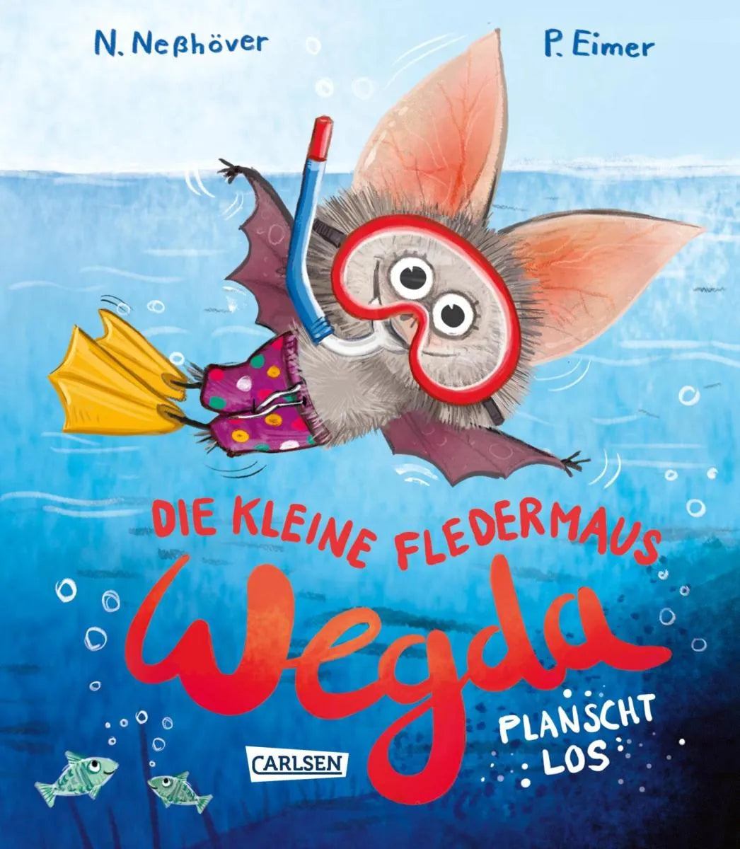 Cover: Die kleine Fledermaus Wegda: Wegda planscht los (E-Book) von Nanna Neßhöver