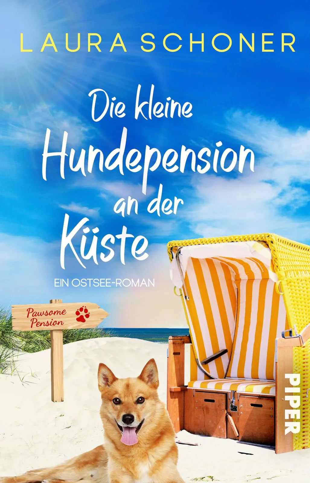 Buchcover von 'Die kleine Hundepension an der Küste' - Taschenbuch von Laura Schoner