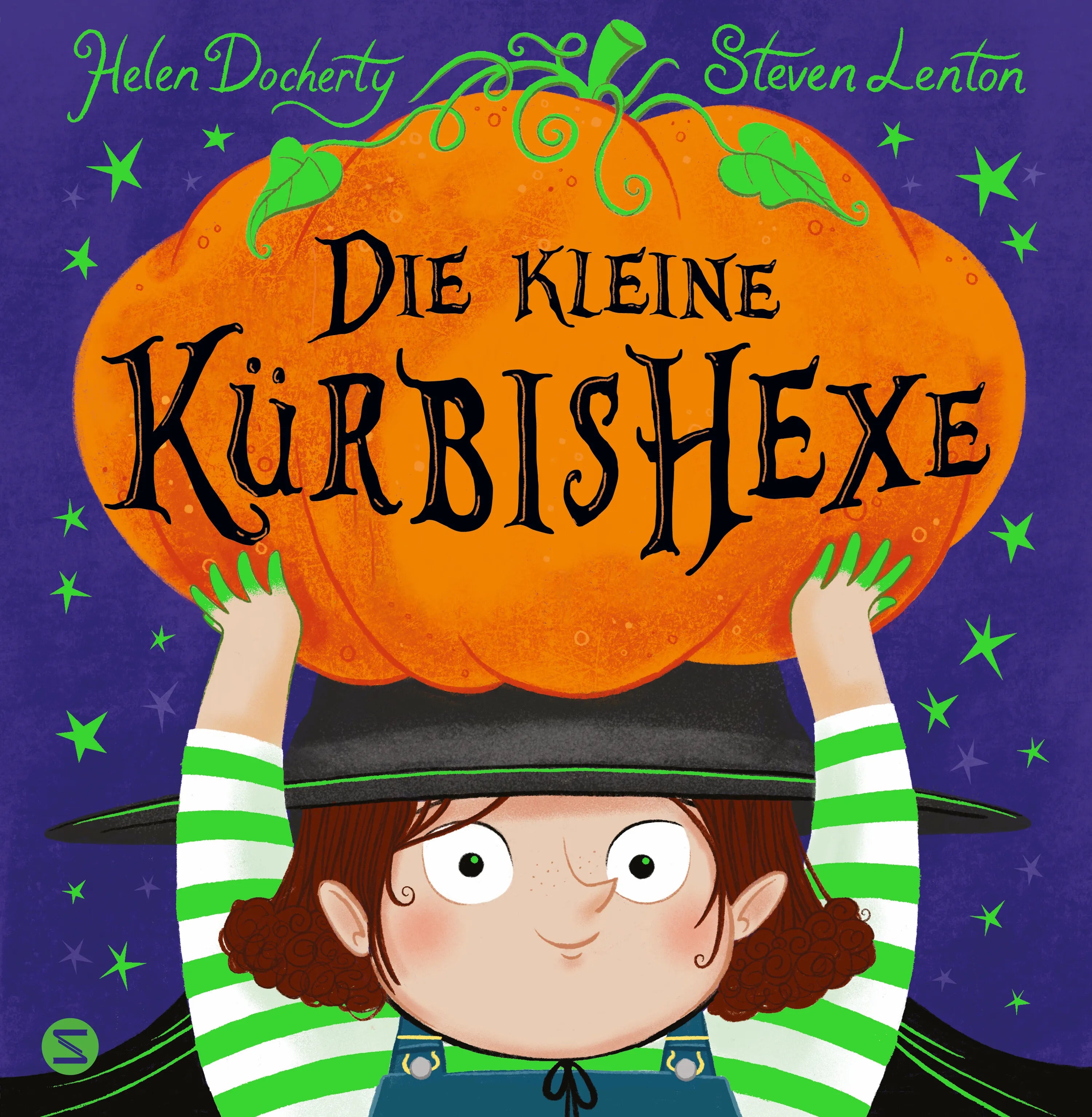 Buchcover von 'Die kleine Kürbishexe' - Gebundene Ausgabe von Helen Docherty