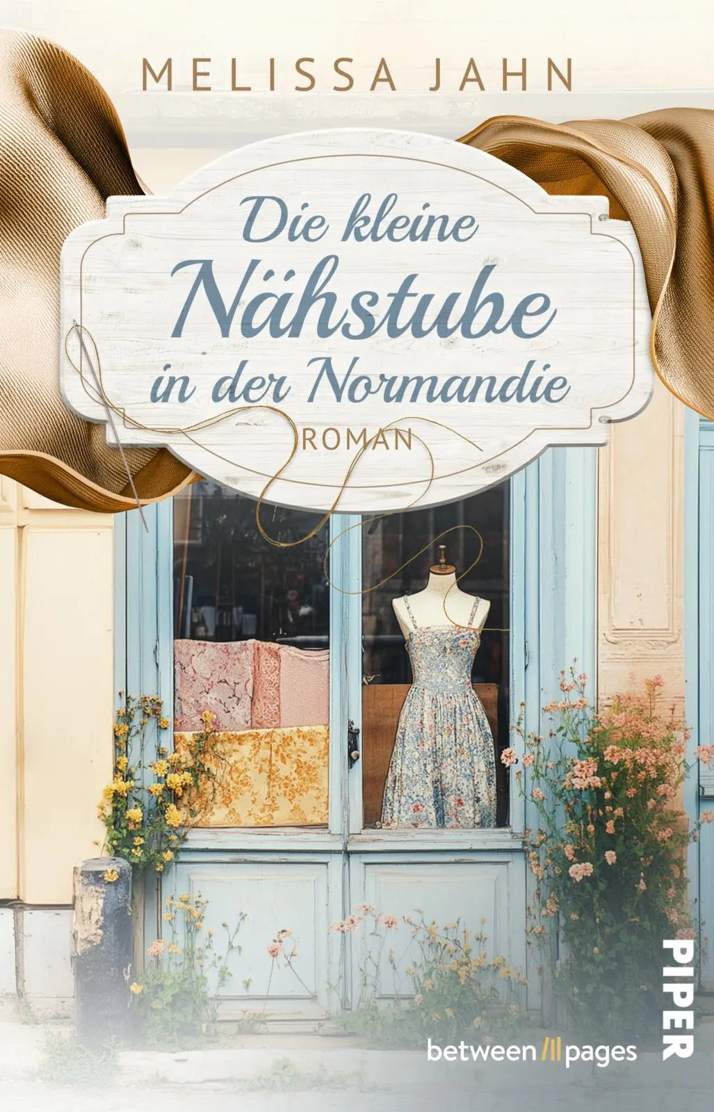 Buchcover von 'Die kleine Nähstube in der Normandie' - Taschenbuch von Melissa Jahn