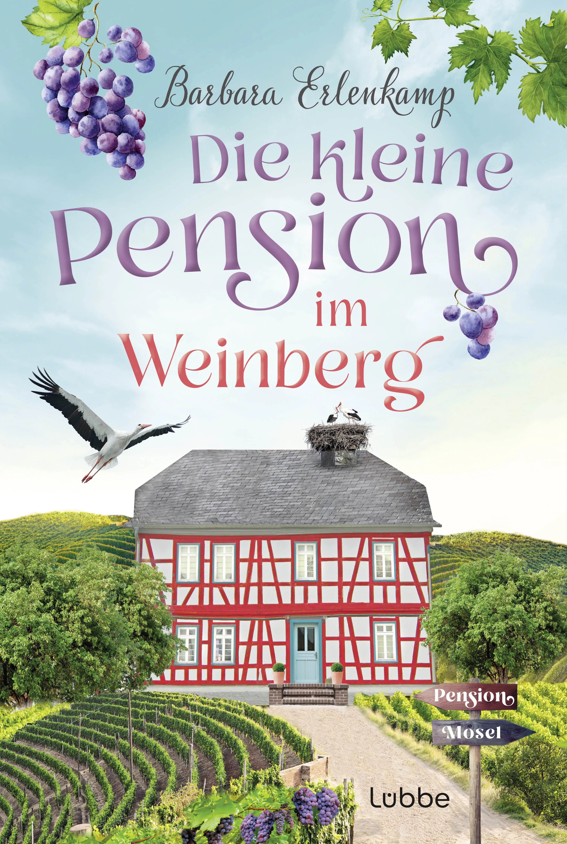 Buchcover von 'Die kleine Pension im Weinberg' - Taschenbuch von Barbara Erlenkamp