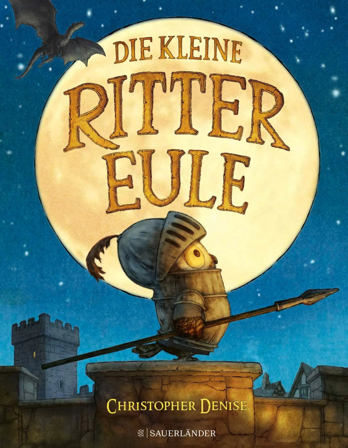 Cover: Die kleine Rittereule (Hardcover) von Christopher Denise