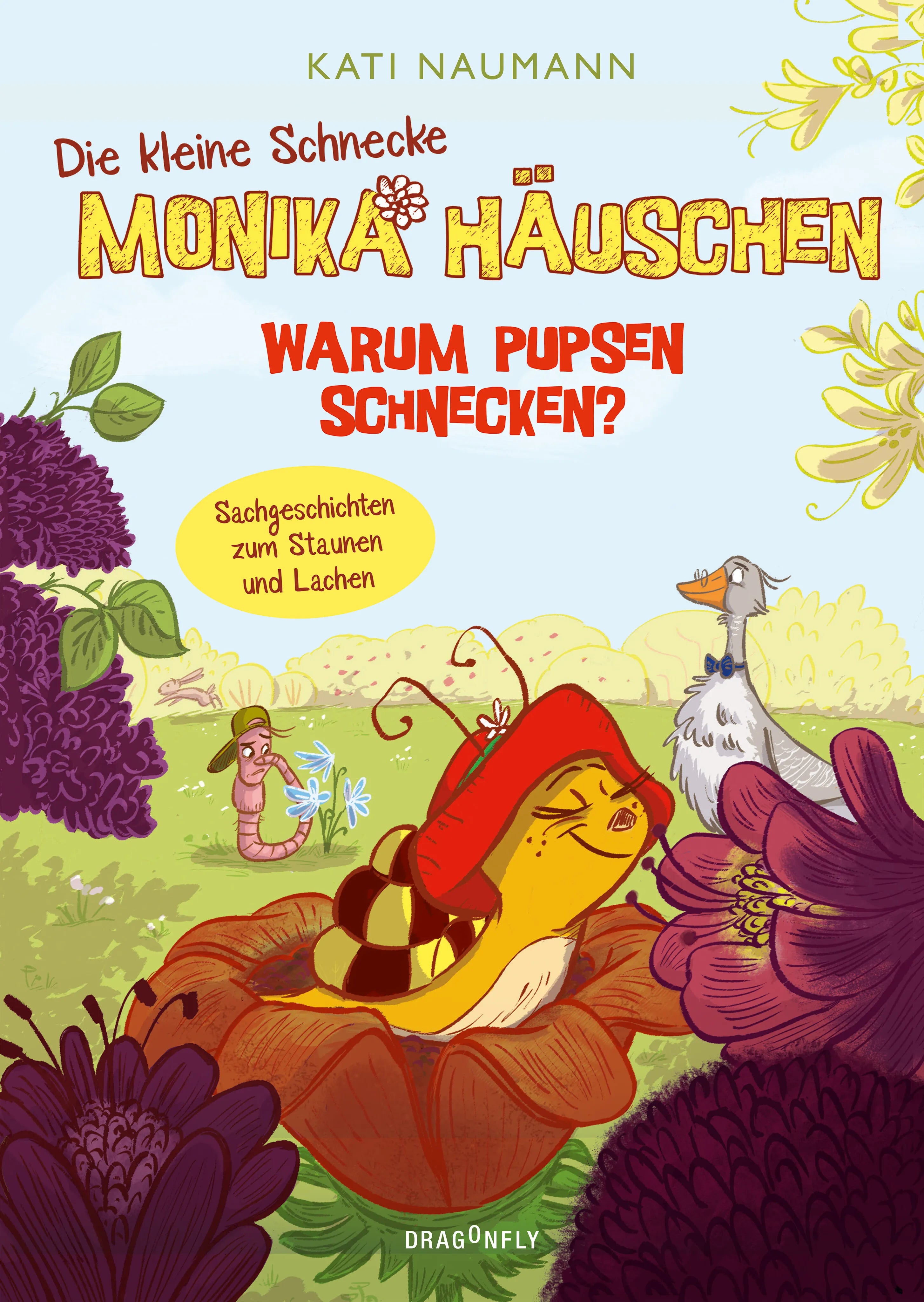 Buchcover von 'Die kleine Schnecke Monika Häuschen 2: Warum pupsen Schnecken?' - Gebundene Ausgabe von Kati Naumann