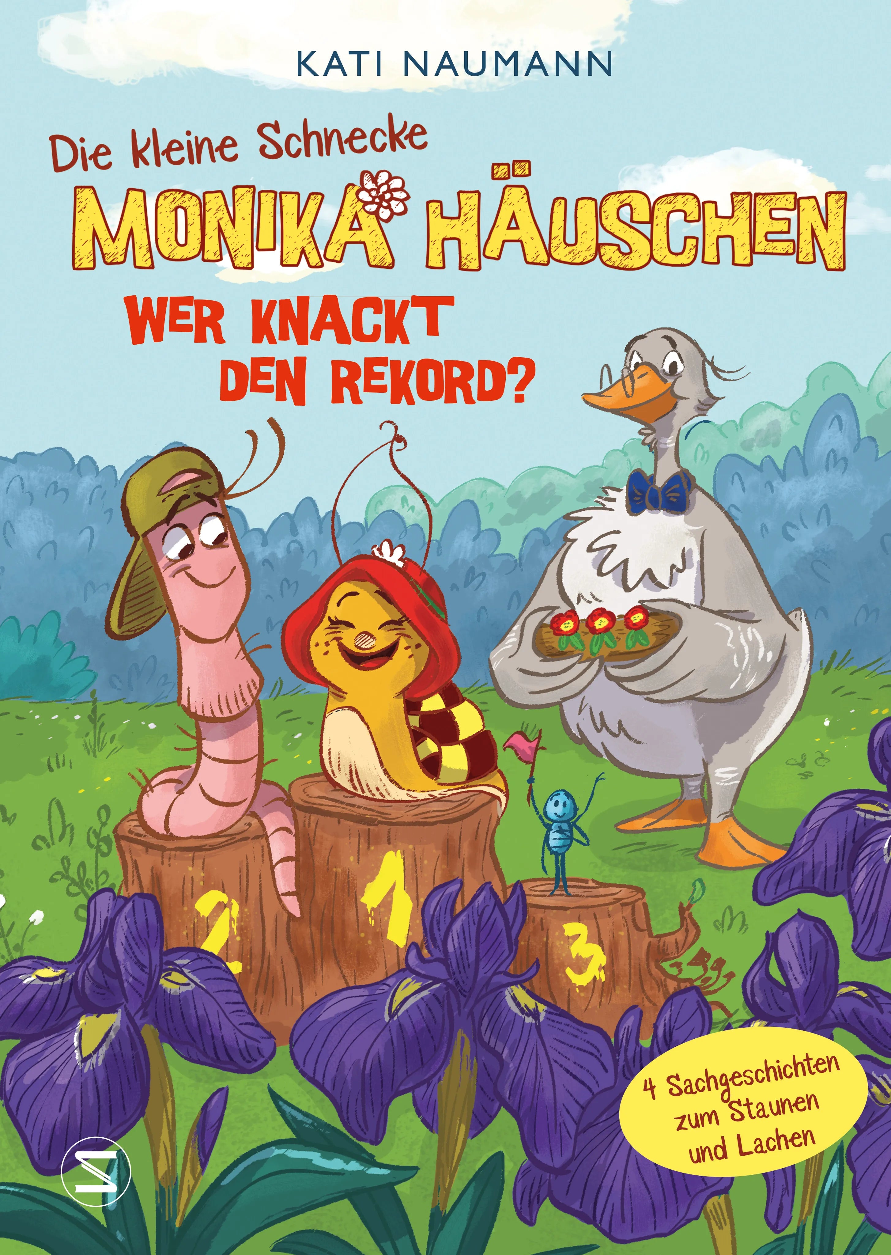 Buchcover von 'Die kleine Schnecke Monika Häuschen 6: Wer knackt den Rekord?' - Gebundene Ausgabe von Kati Naumann