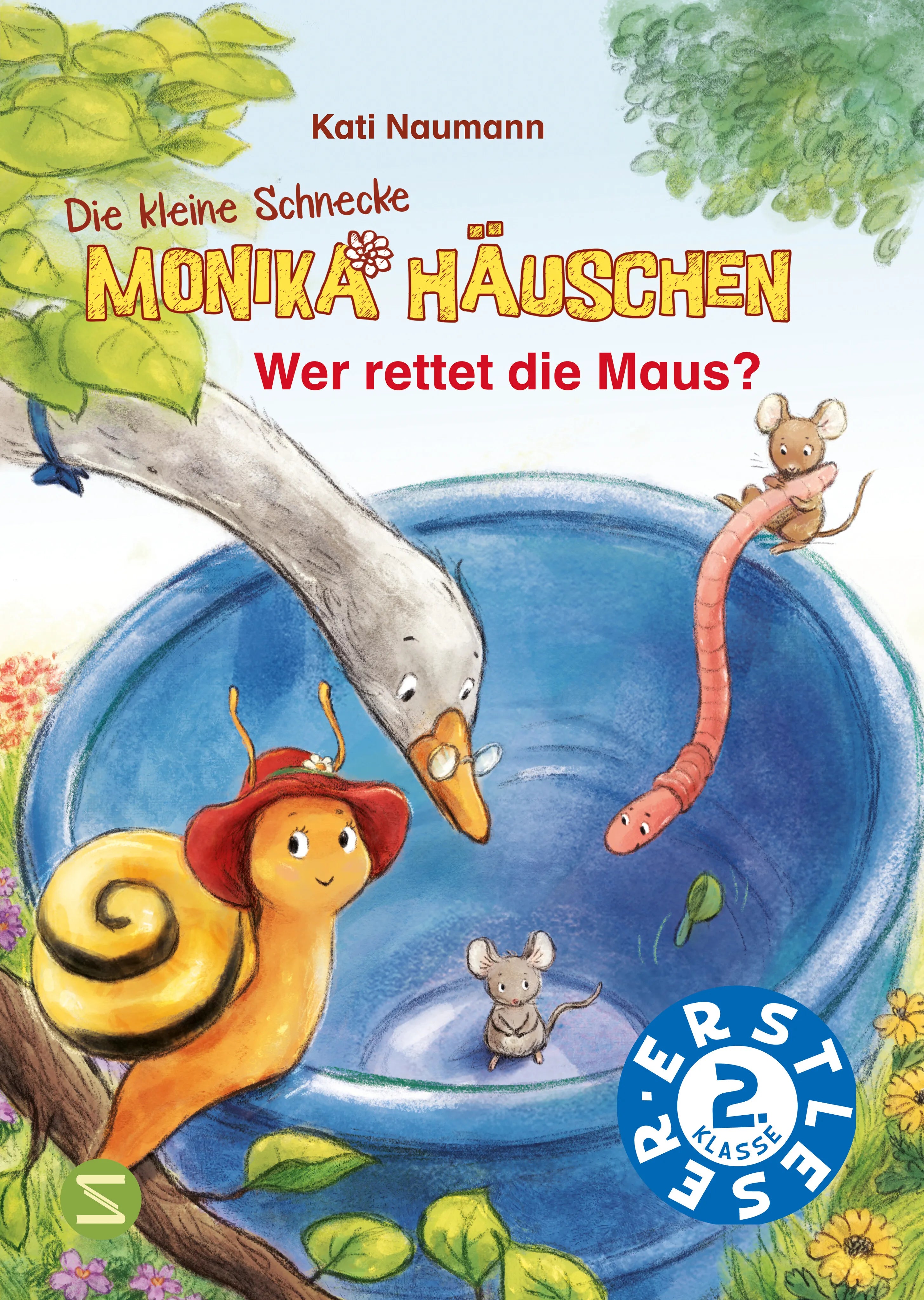 Buchcover von 'Die kleine Schnecke Monika Häuschen: Wer rettet die Maus?' - Gebundene Ausgabe von Kati Naumann