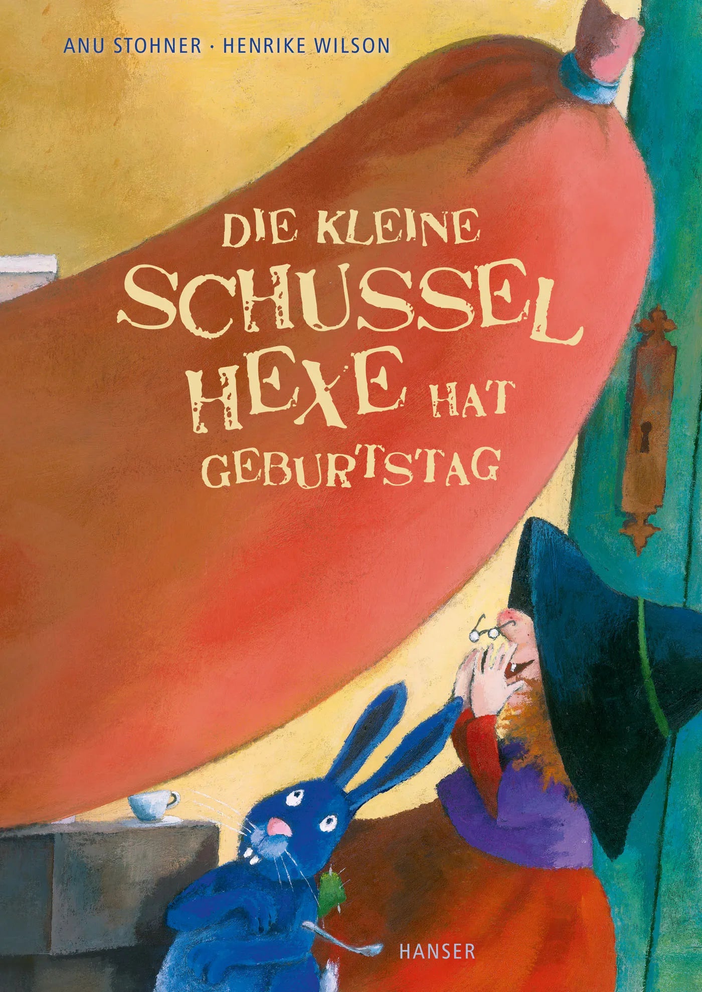 Buchcover von 'Die kleine Schusselhexe hat Geburtstag' - Gebundene Ausgabe von Anu Stohner