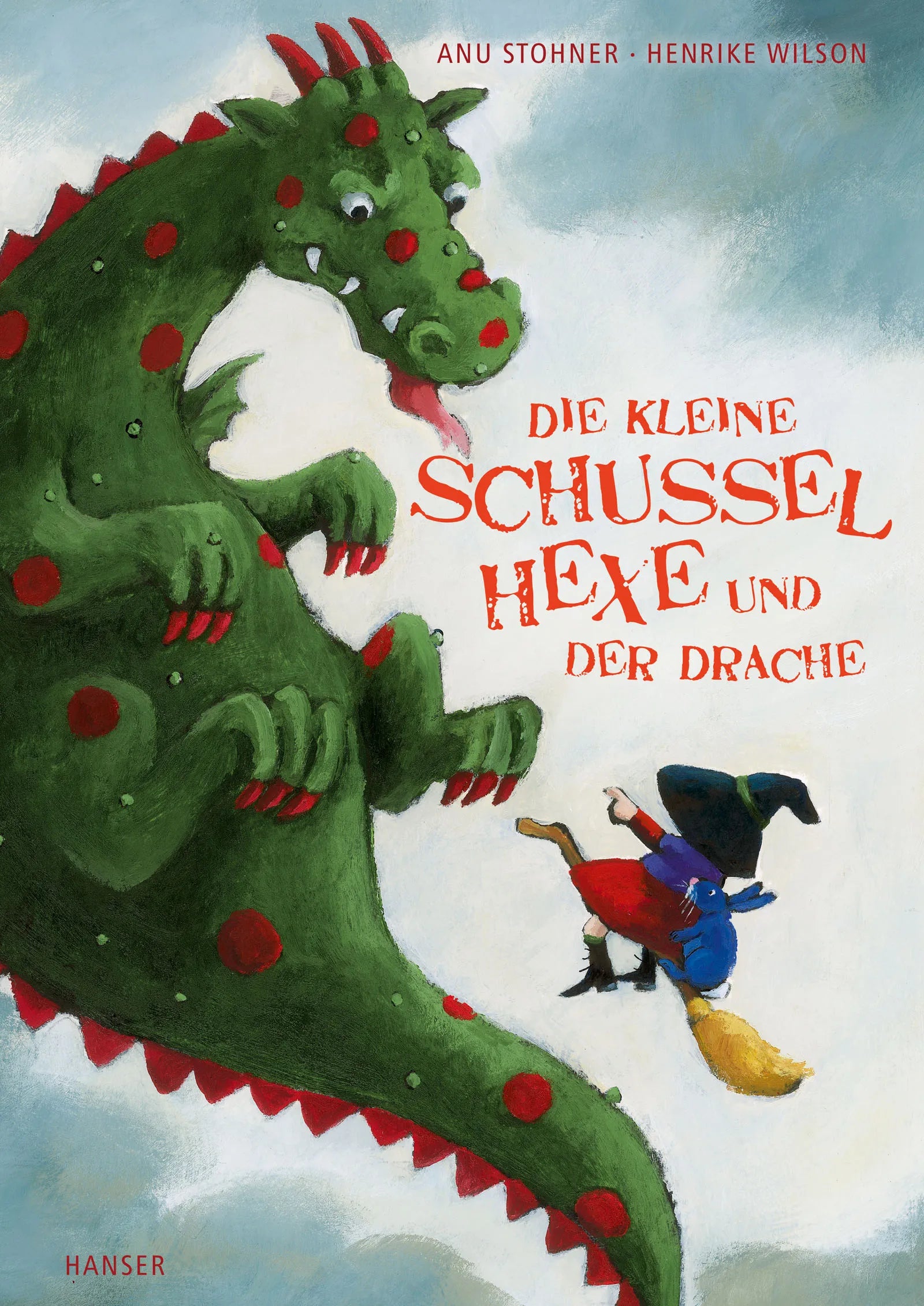 Buchcover von 'Die kleine Schusselhexe und der Drache' - Gebundene Ausgabe von Anu Stohner