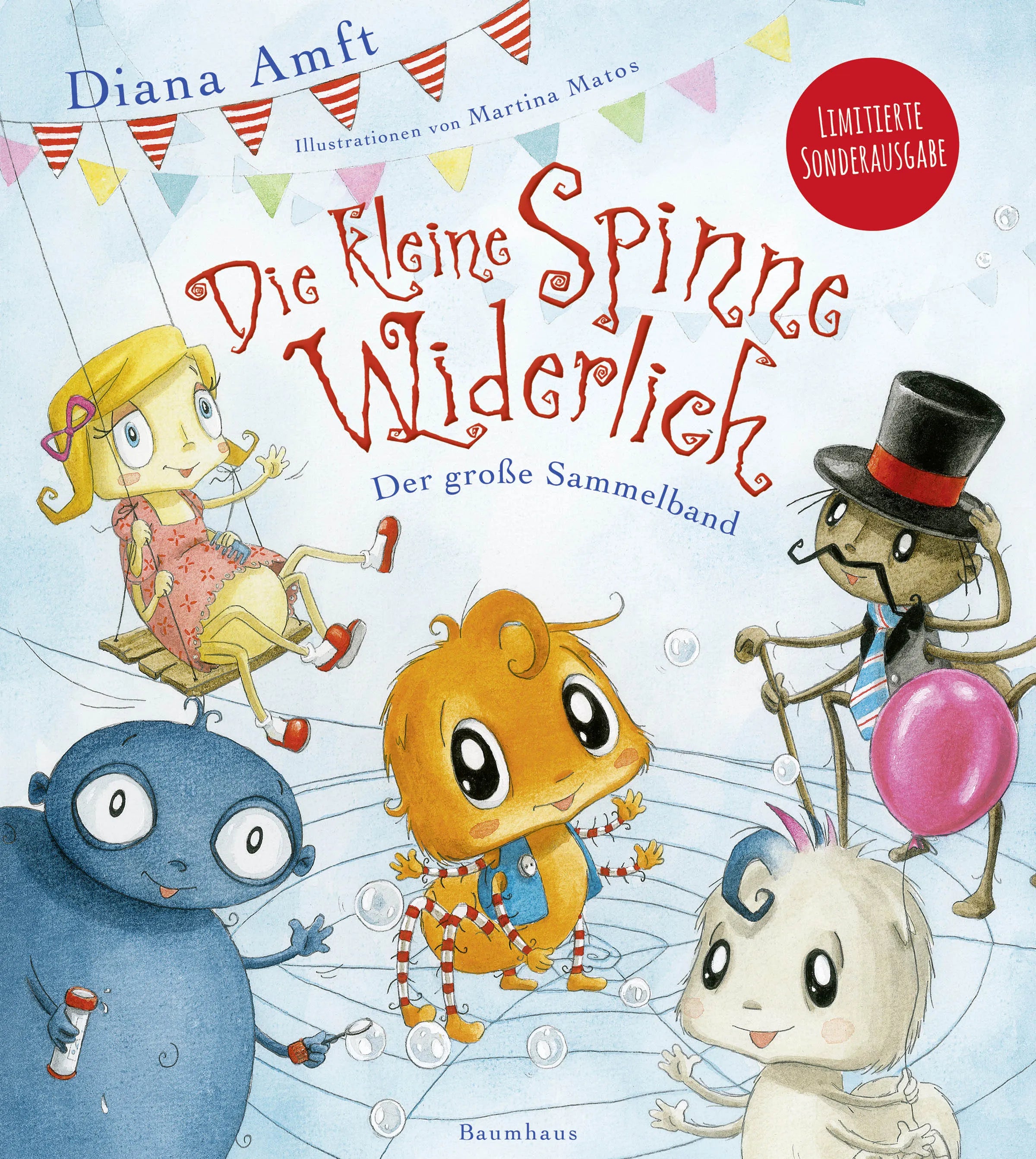 Buchcover von 'Die kleine Spinne Widerlich - Der große Sammelband' - Gebundene Ausgabe von Diana Amft