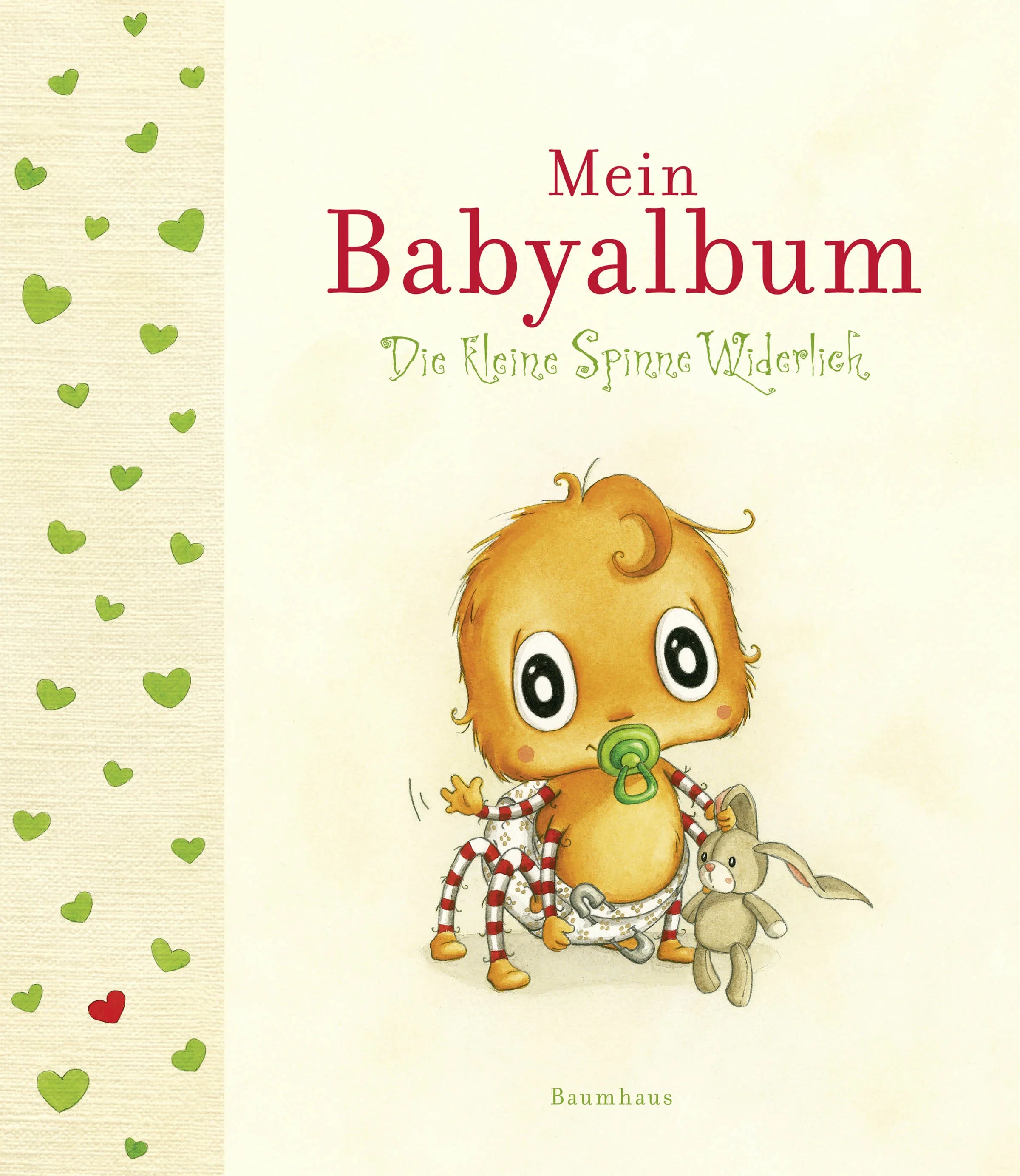 Buchcover von 'Die kleine Spinne Widerlich - Mein Babyalbum' - Gebundene Ausgabe von Diana Amft