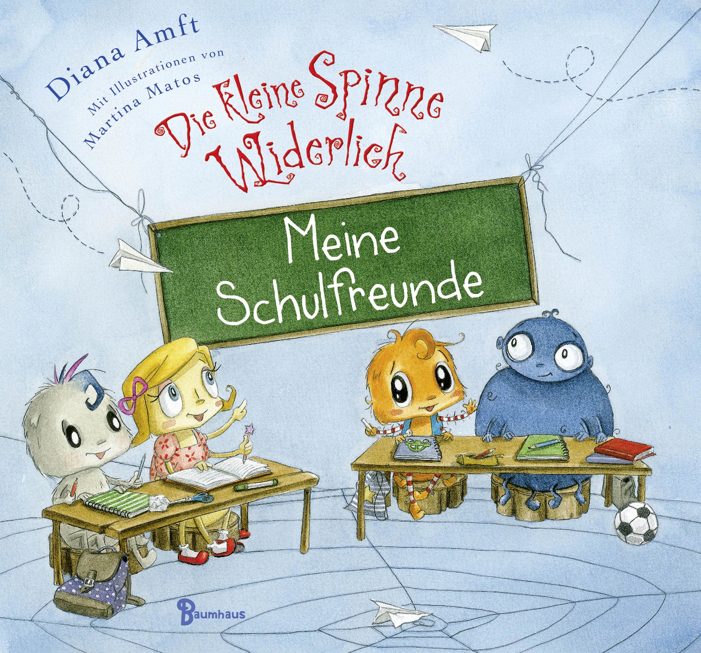 Buchcover von 'Die kleine Spinne Widerlich - Meine Schulfreunde' - Gebundene Ausgabe von Diana Amft