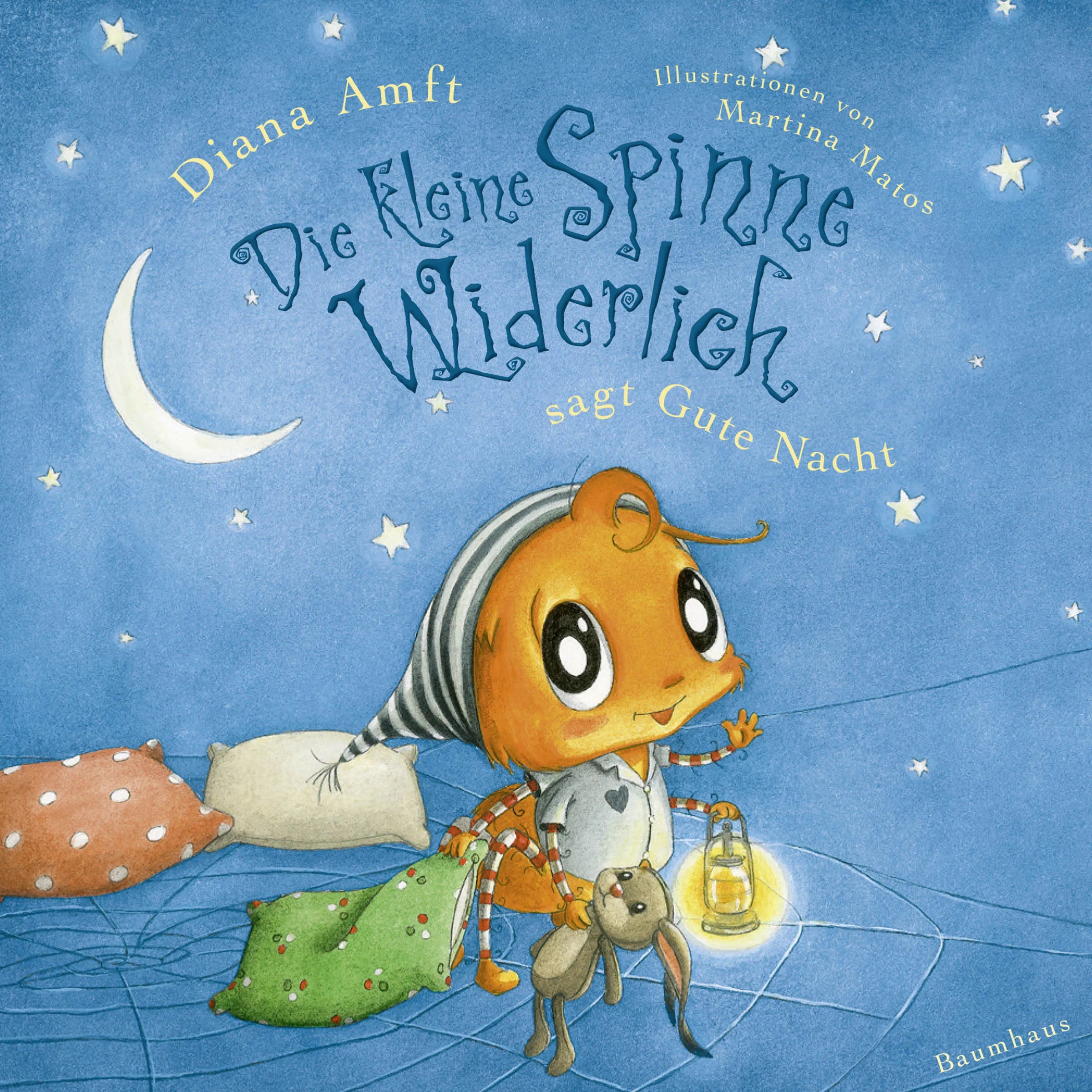 Buchcover von 'Die kleine Spinne Widerlich sagt Gute Nacht' - Gebundene Ausgabe von Diana Amft