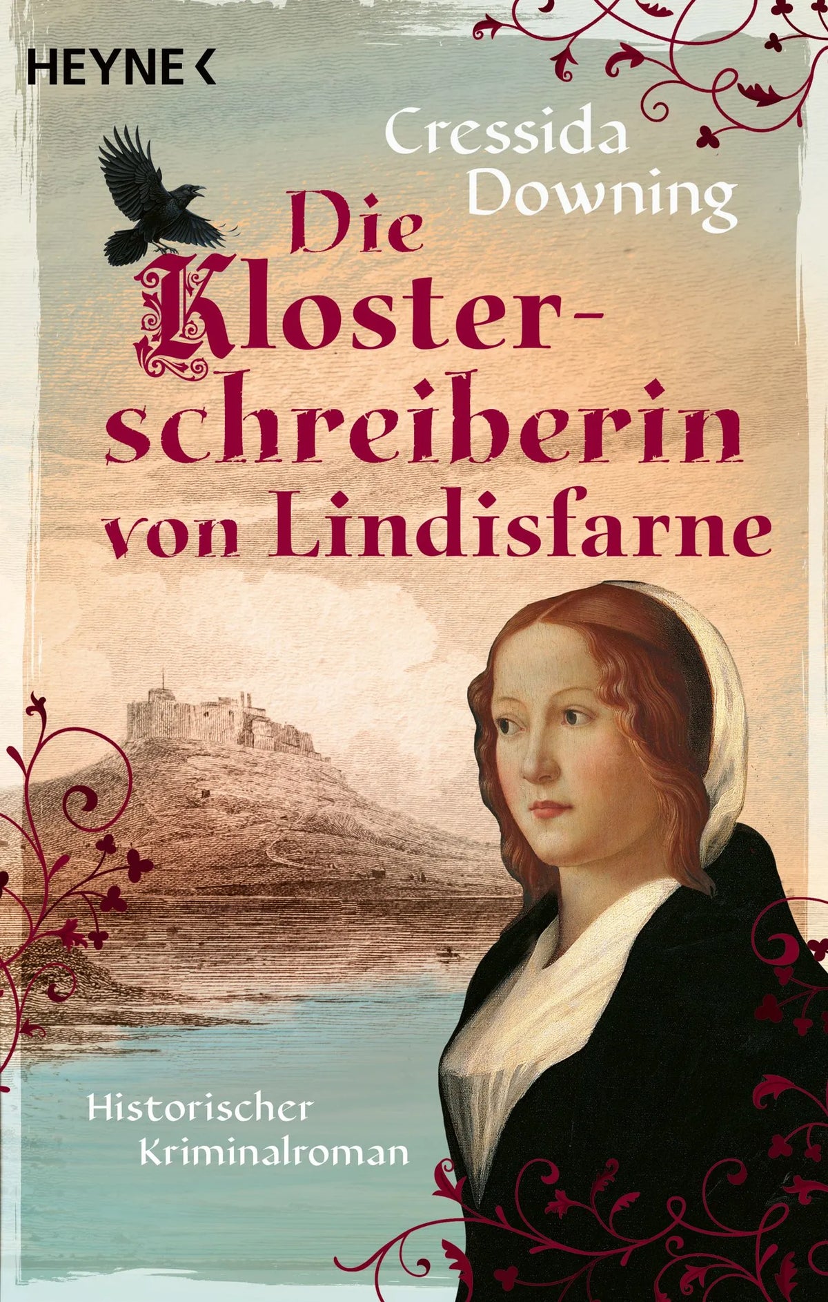 Cover: Die Klosterschreiberin von Lindisfarne (Taschenbuch) von Cressida Downing