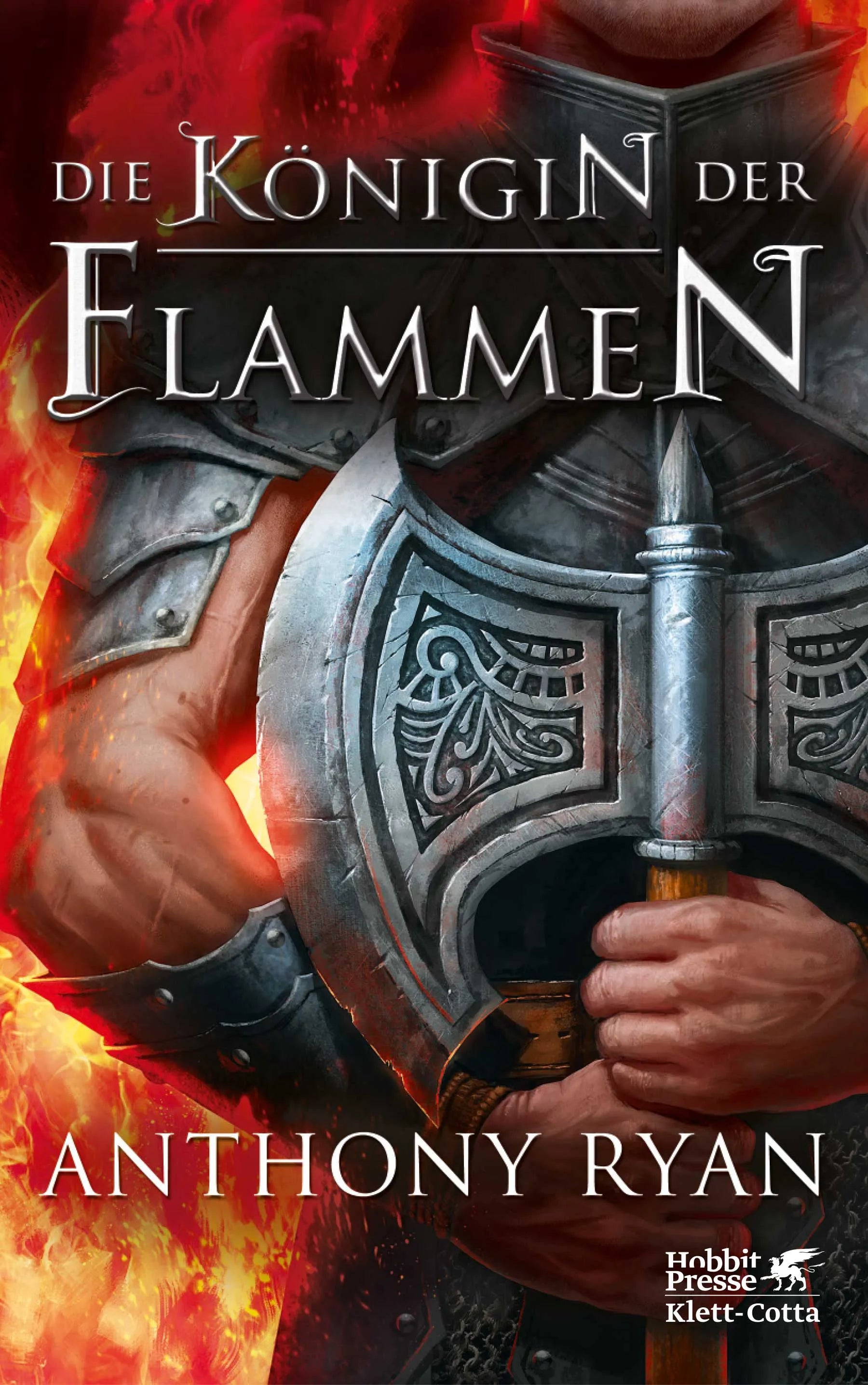 Buchcover von 'Die Königin der Flammen' - Gebundene Ausgabe von Anthony Ryan