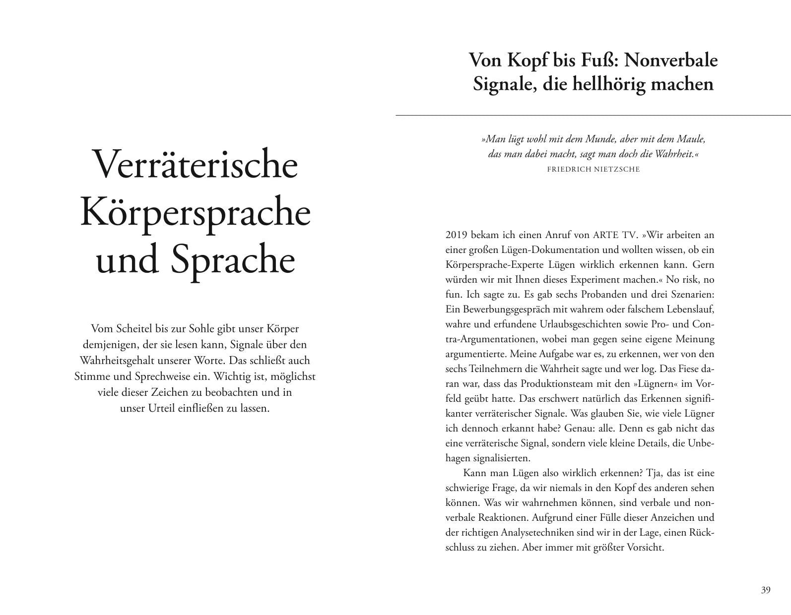 Abbildung von 'Die Körpersprache der Lügner'