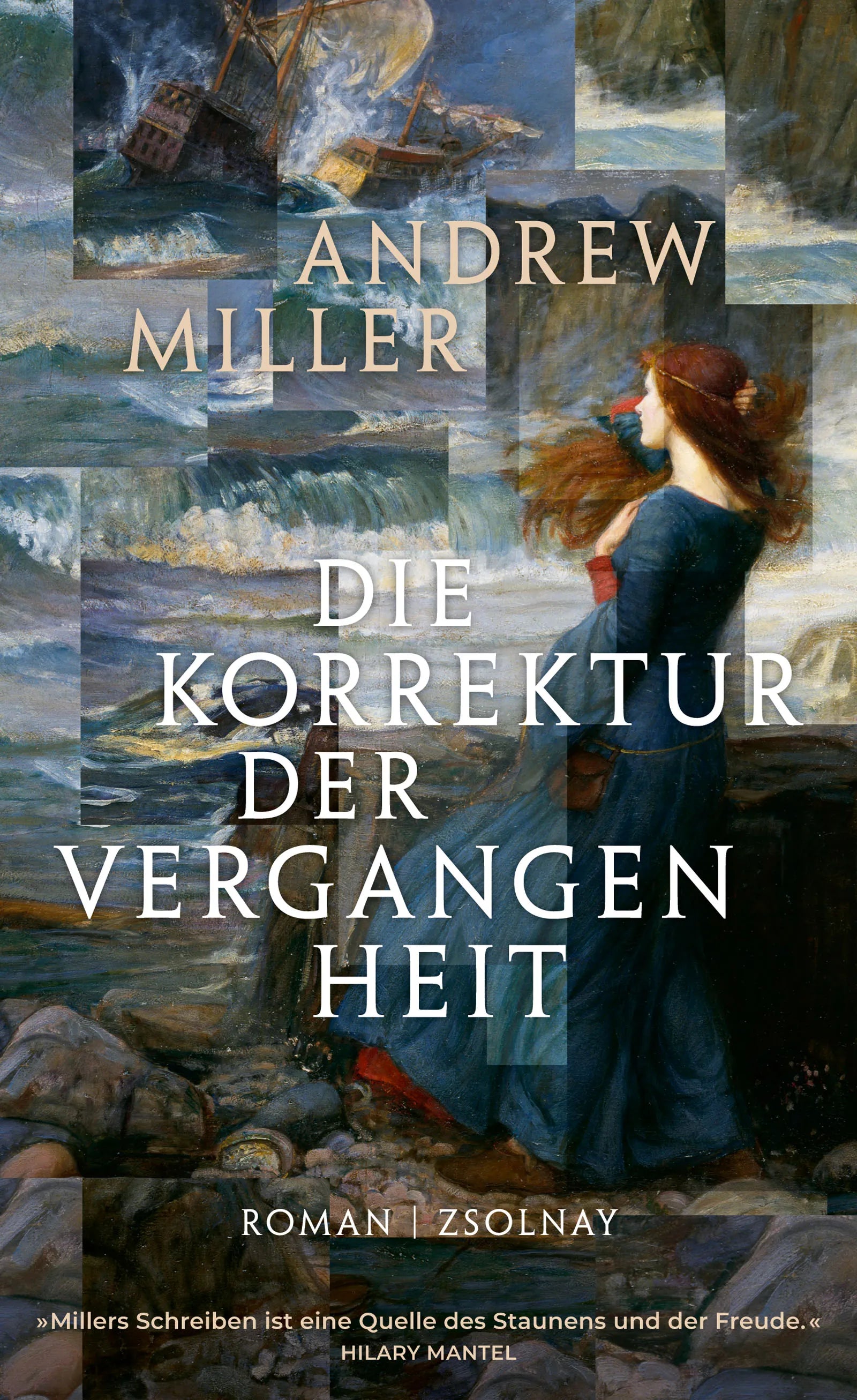 Buchcover von 'Die Korrektur der Vergangenheit' - Gebundene Ausgabe von Andrew Miller