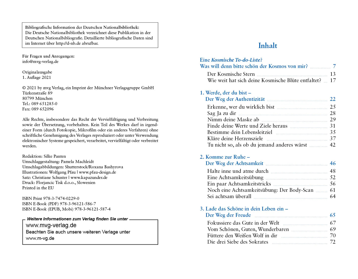 Innenansicht von 'Die Kosmische To-do-Liste' - Gebundene Ausgabe