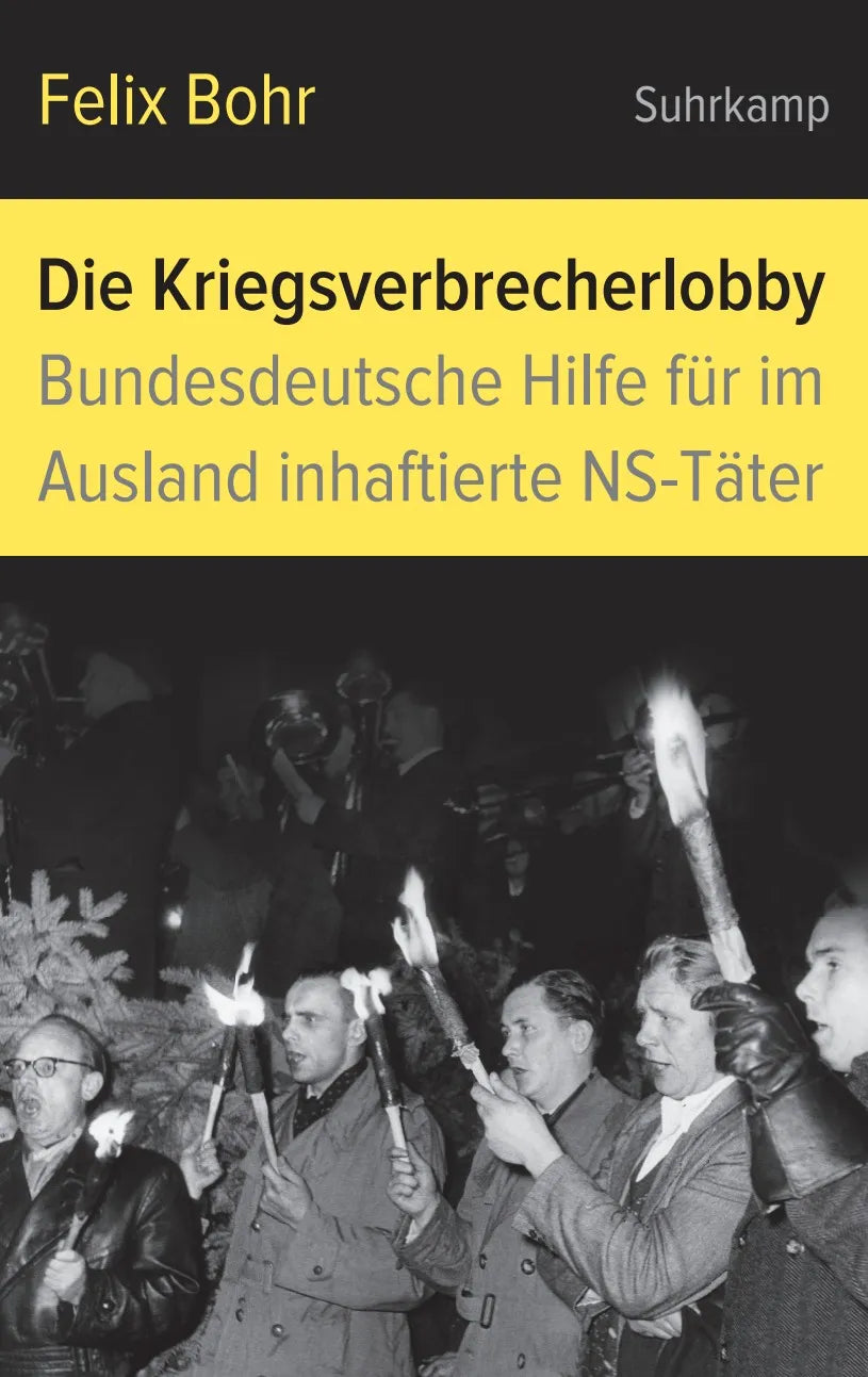 Buchcover von 'Die Kriegsverbrecherlobby' - Gebundene Ausgabe von Felix Bohr