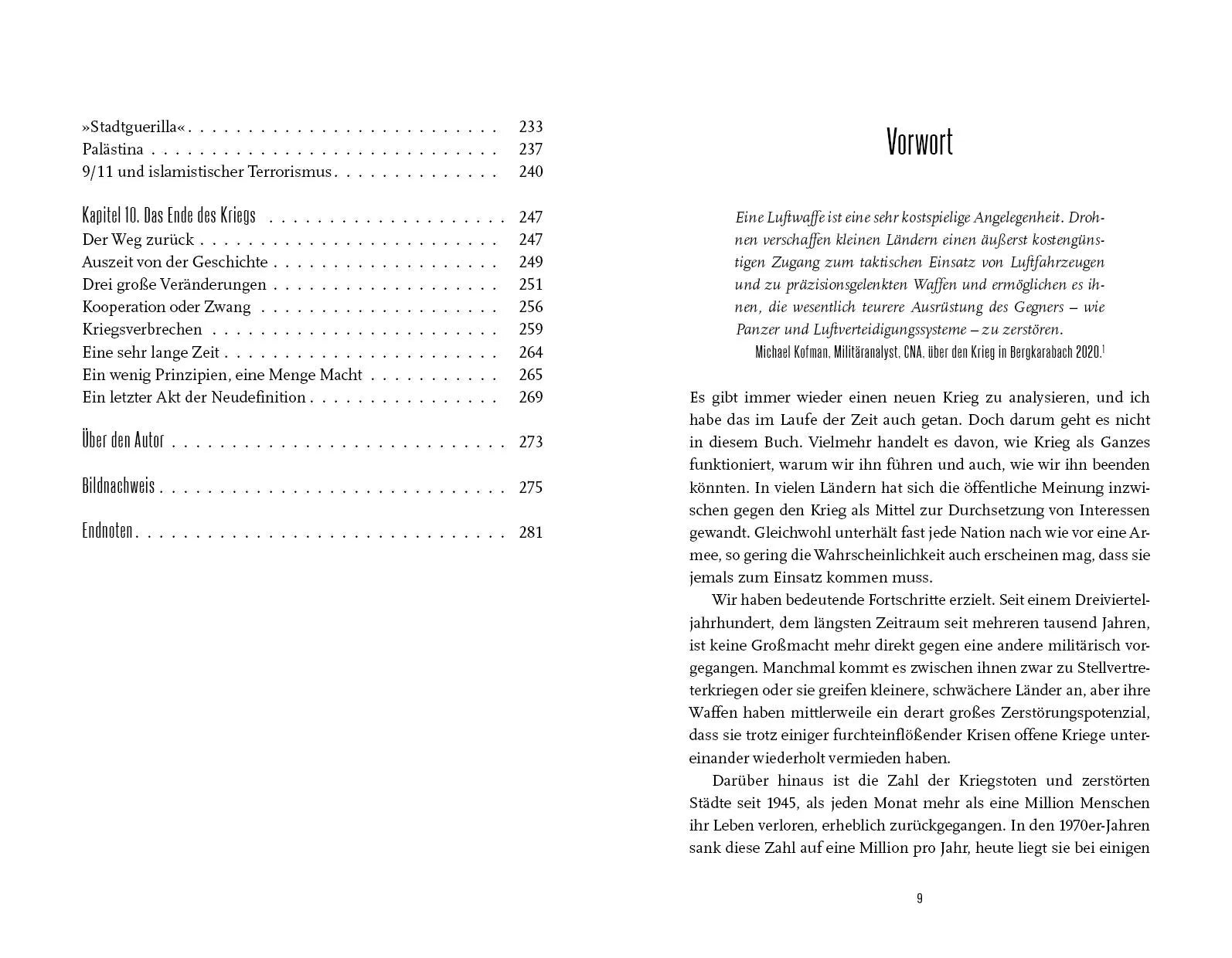 Innenansicht von 'Die kürzeste Geschichte des Krieges' - Taschenbuch