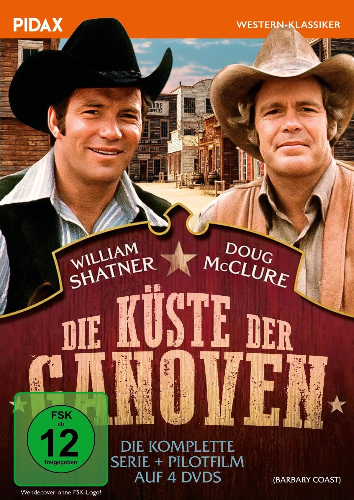 DVD-Cover: Die Küste der Ganoven. Regie: Bill Bixby