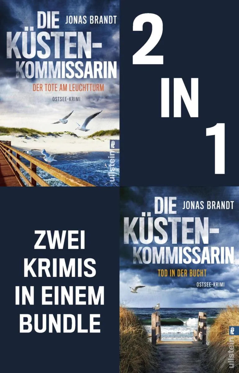 Cover: Die Küstenkommissarin Band 1+2 (E-Book) von Jonas Brandt