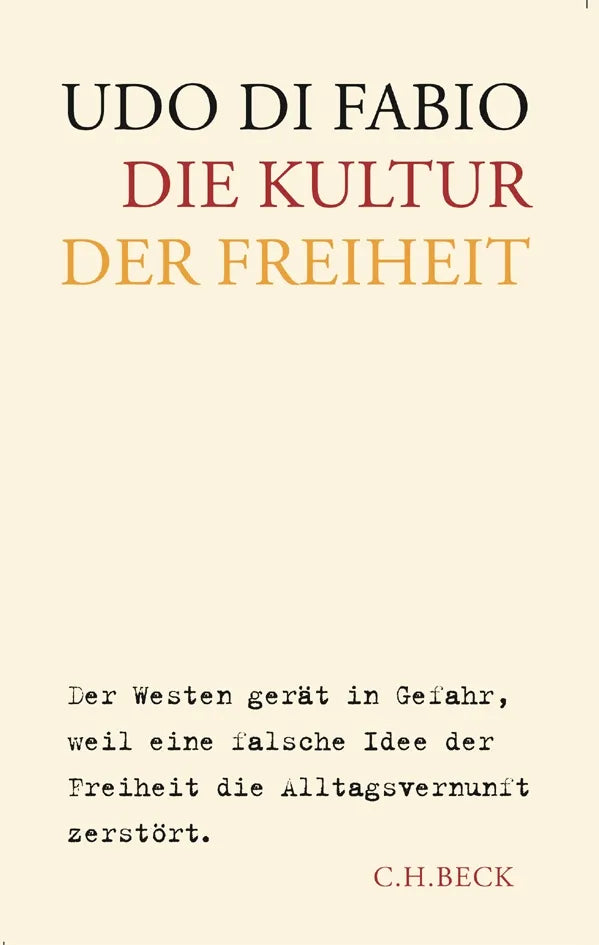 Buchcover von 'Die Kultur der Freiheit' - Gebundene Ausgabe von Udo Di Fabio
