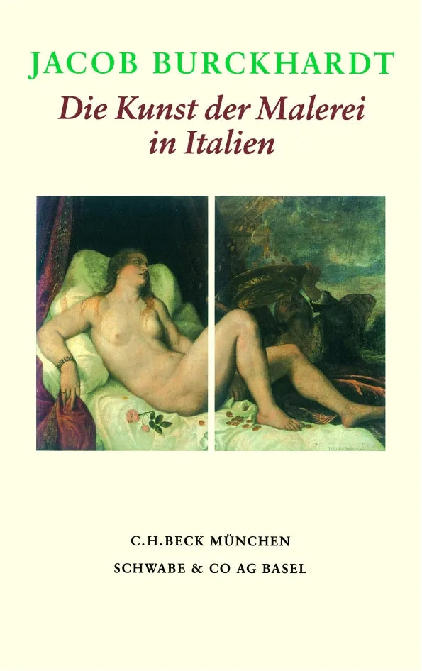 Buchcover von 'Die Kunst der Malerei in Italien' - Taschenbuch von Jacob Burckhardt