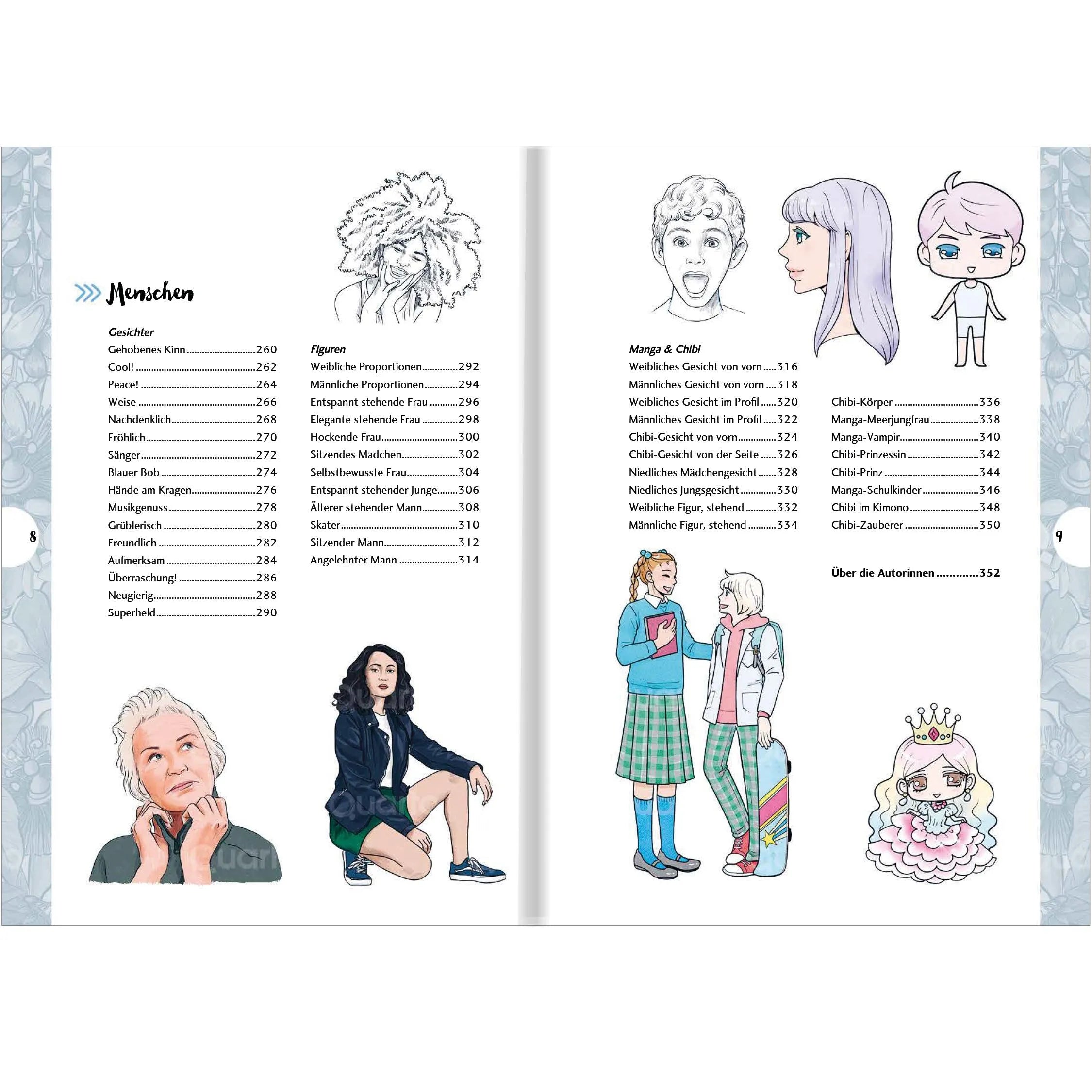 Detailansicht: Die Kunst des Zeichnens 10 Steps - Die große Sammlung (Taschenbuch)