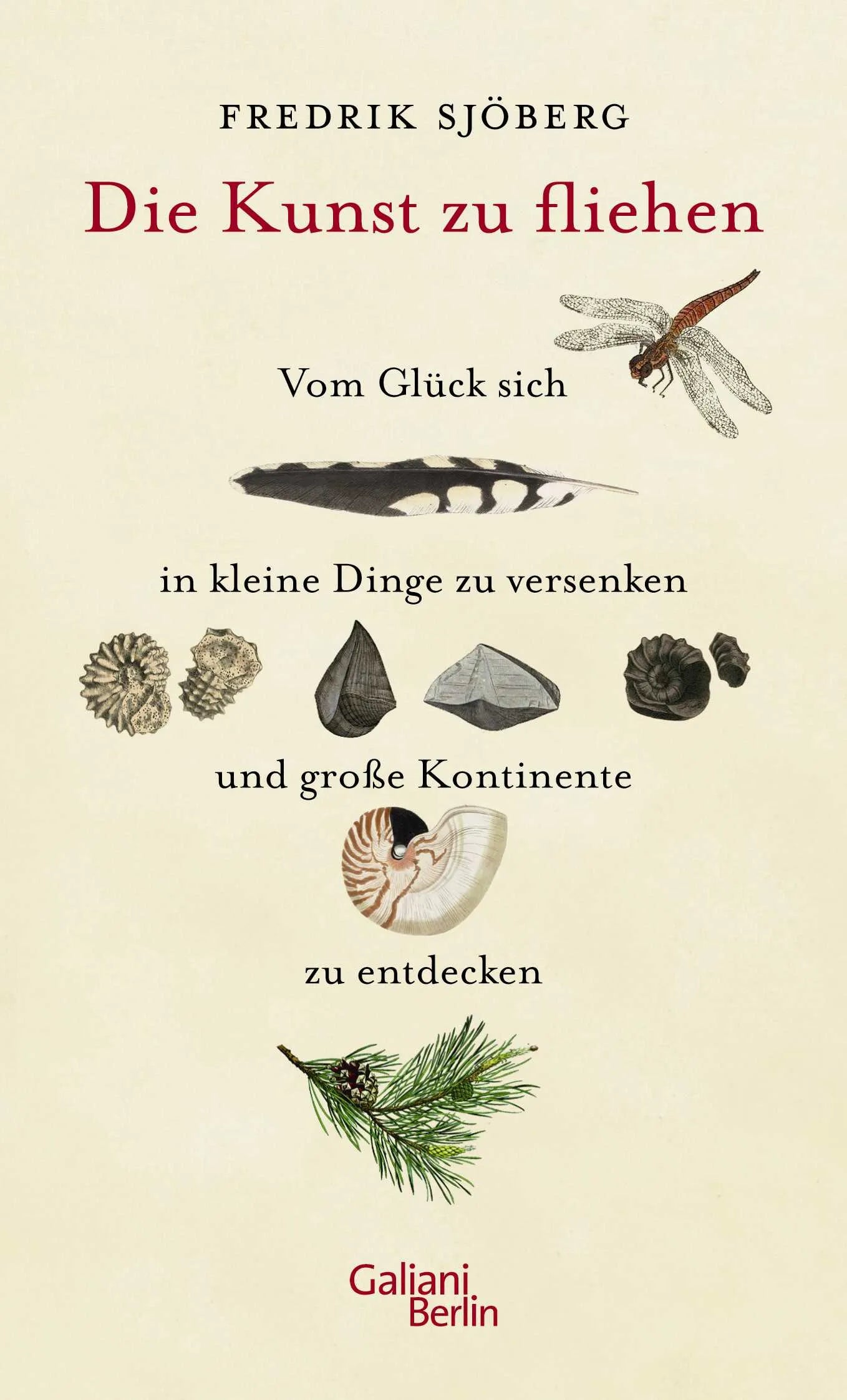 Buchcover von 'Die Kunst zu fliehen' - Gebundene Ausgabe von Fredrik Sjöberg