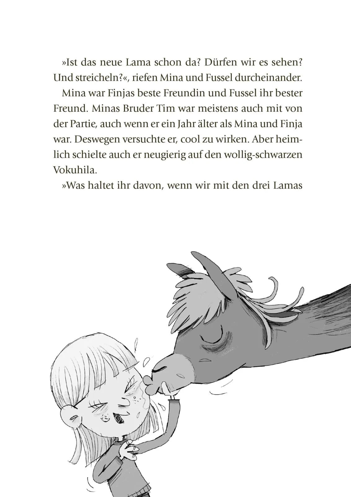 Produktansicht: Die Lama-Gang. Mit Herz und Spucke 1: Ein Fall für alle Felle (Taschenbuch)