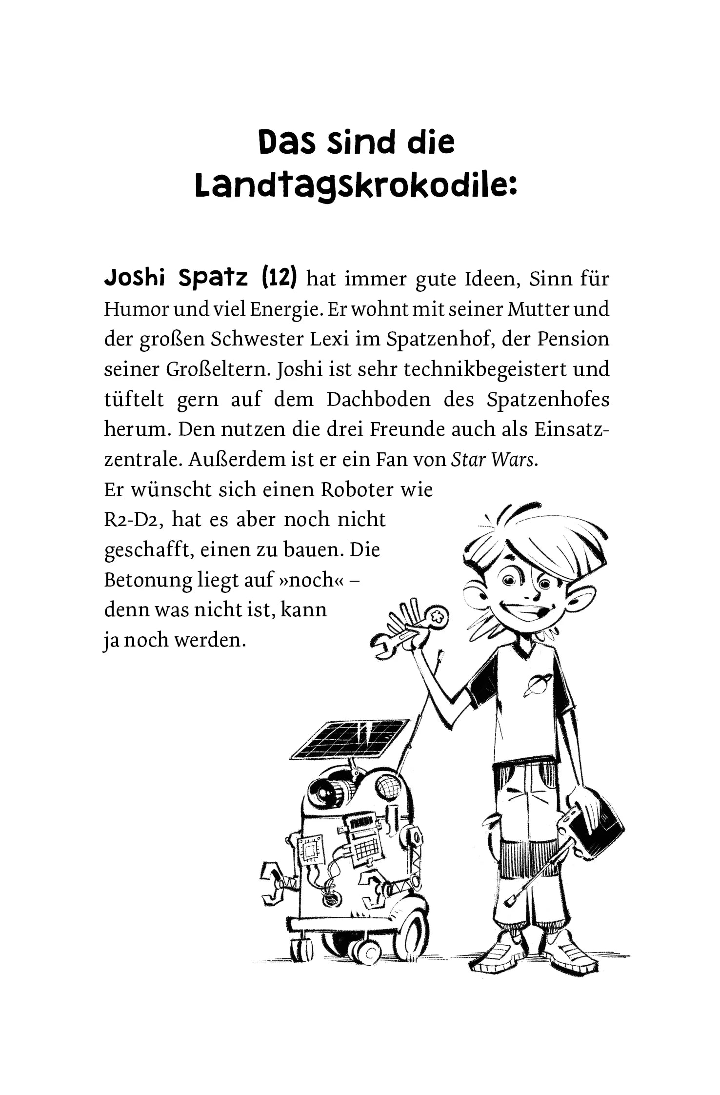 Abbildung von 'Die Landtagskrokodile 1. Urzeitknochen in Gefahr'