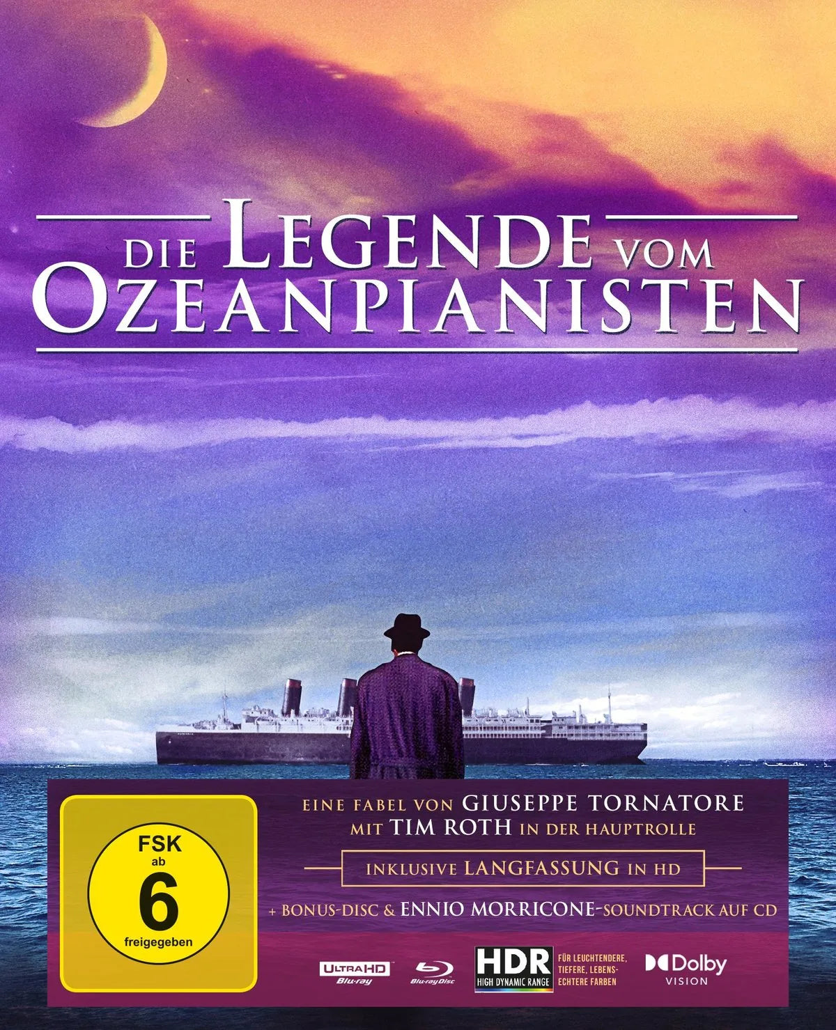 Die Legende vom Ozeanpianisten - Blu-ray 4K Ultra HD