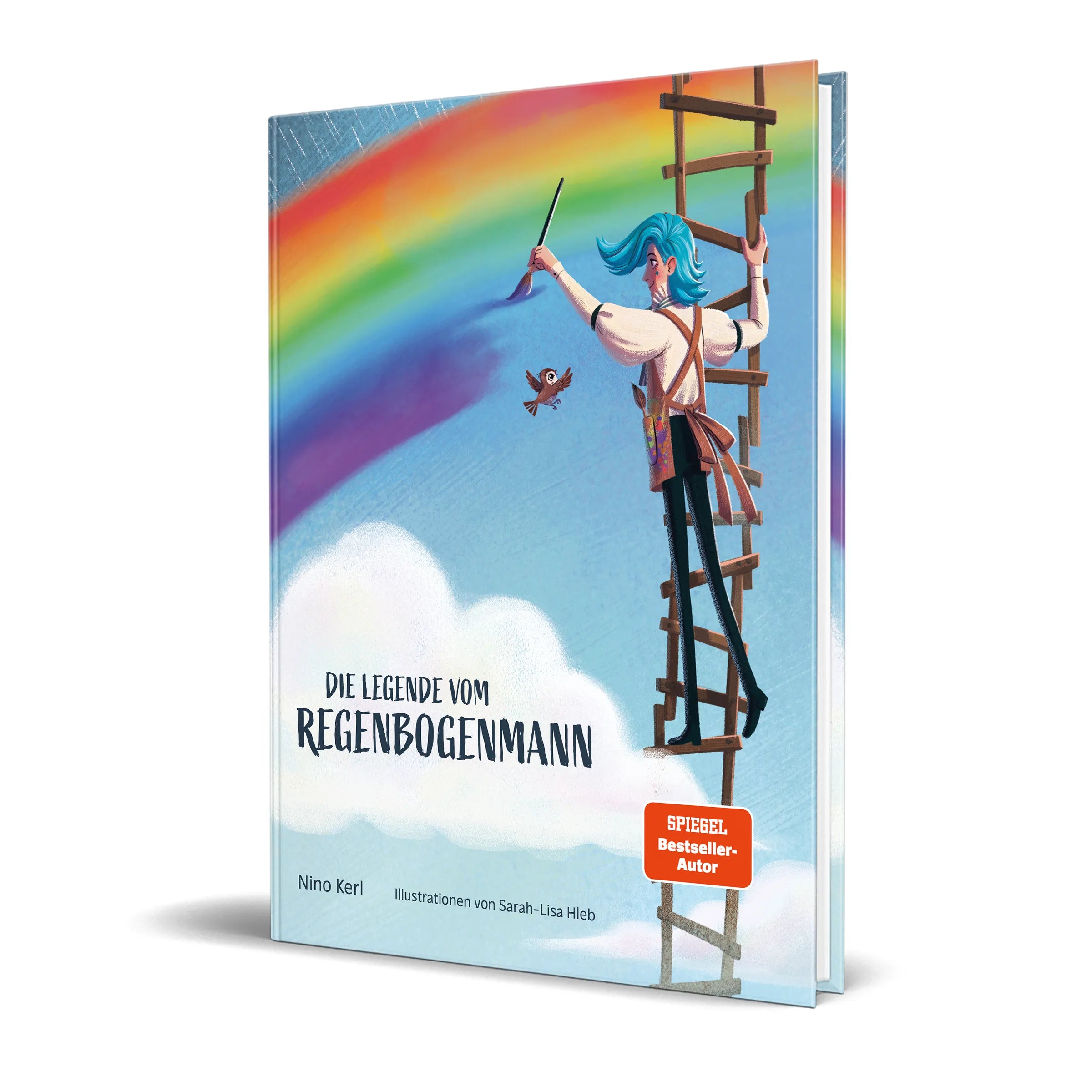 Buchcover von 'Die Legende vom Regenbogenmann' - Gebundene Ausgabe von Nino Kerl
