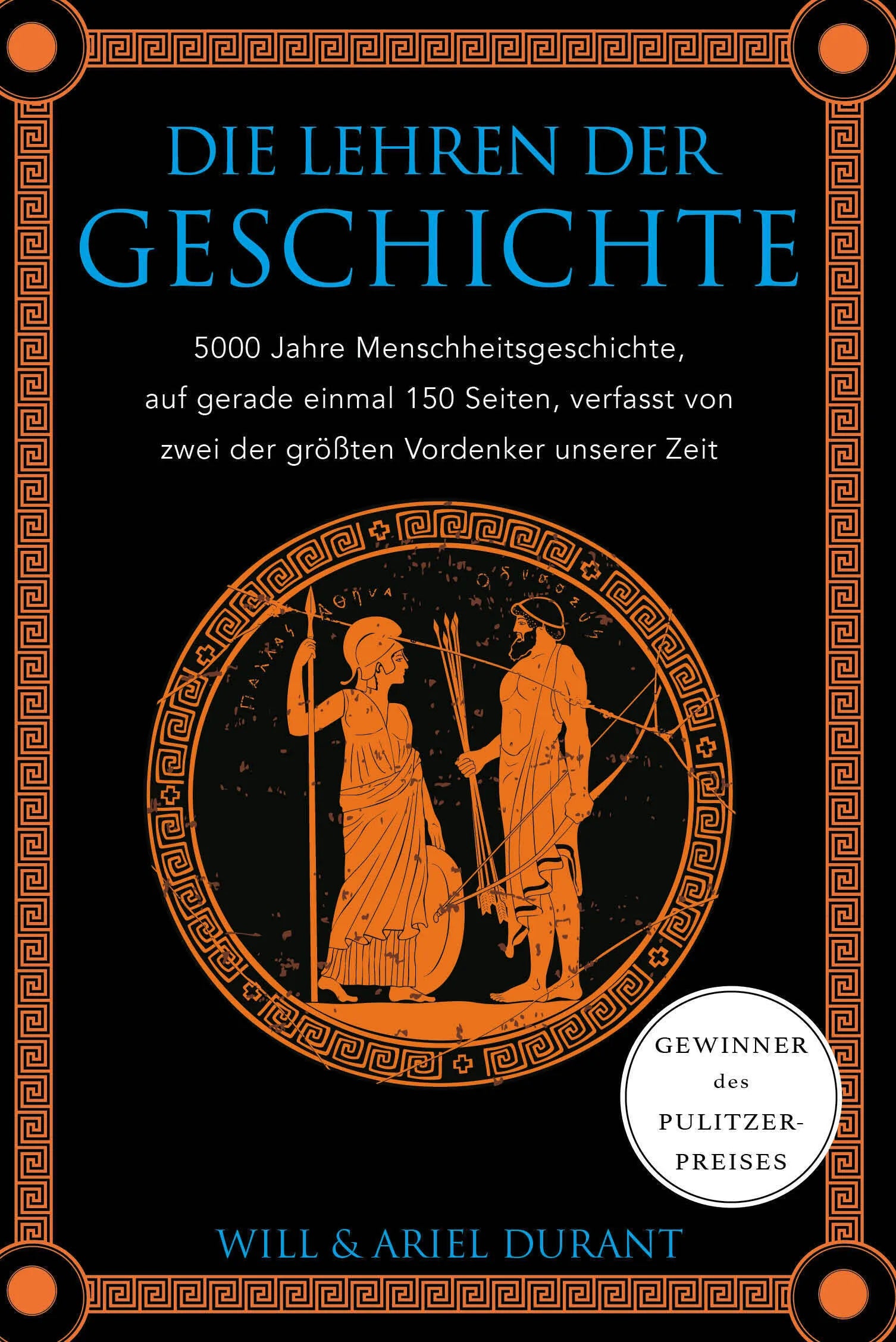 Buchcover von 'Die Lehren der Geschichte' - Gebundene Ausgabe von Will Durant